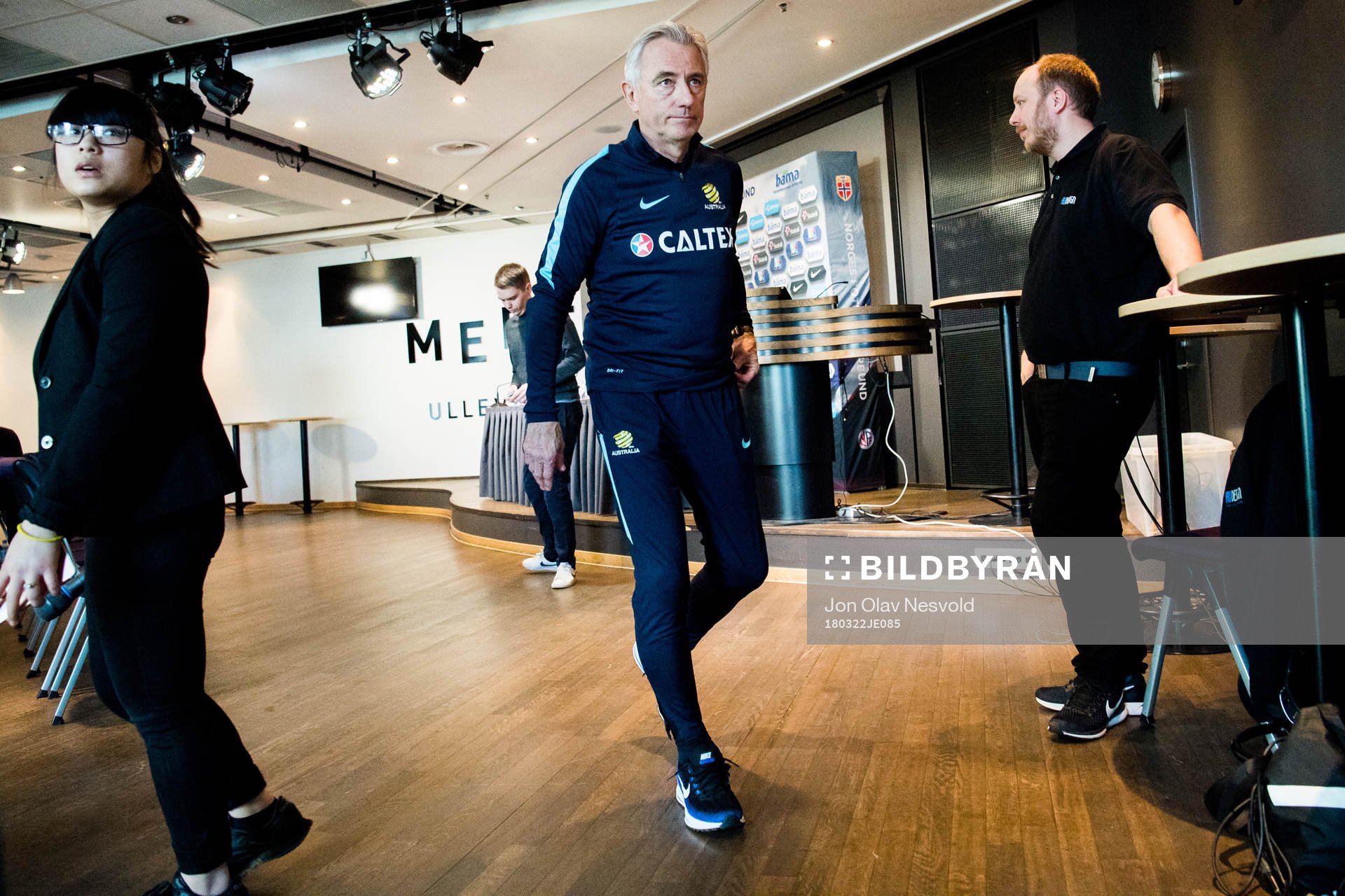 Bert van Marwijk, head coach of Australia