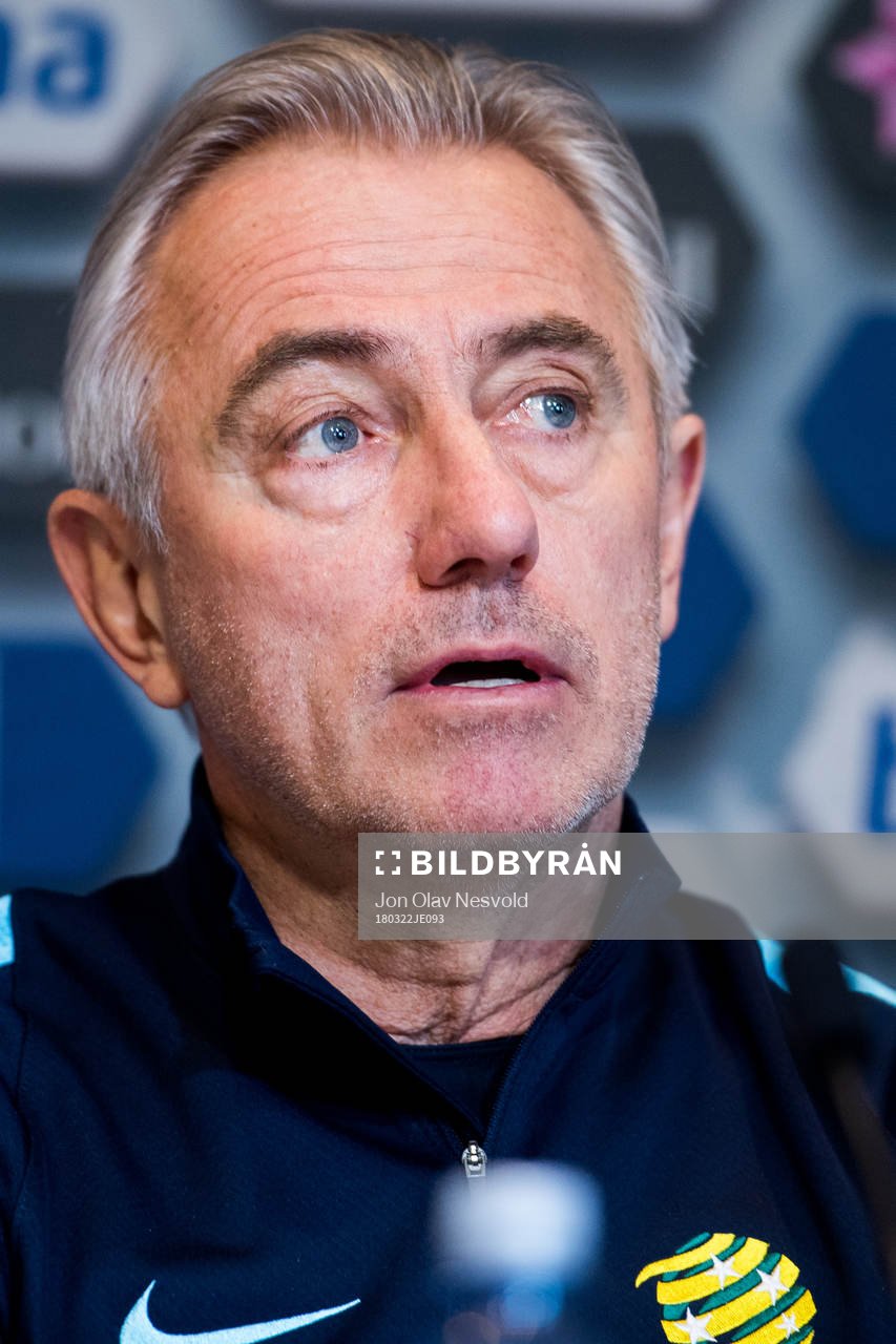 Bert van Marwijk, head coach of Australia