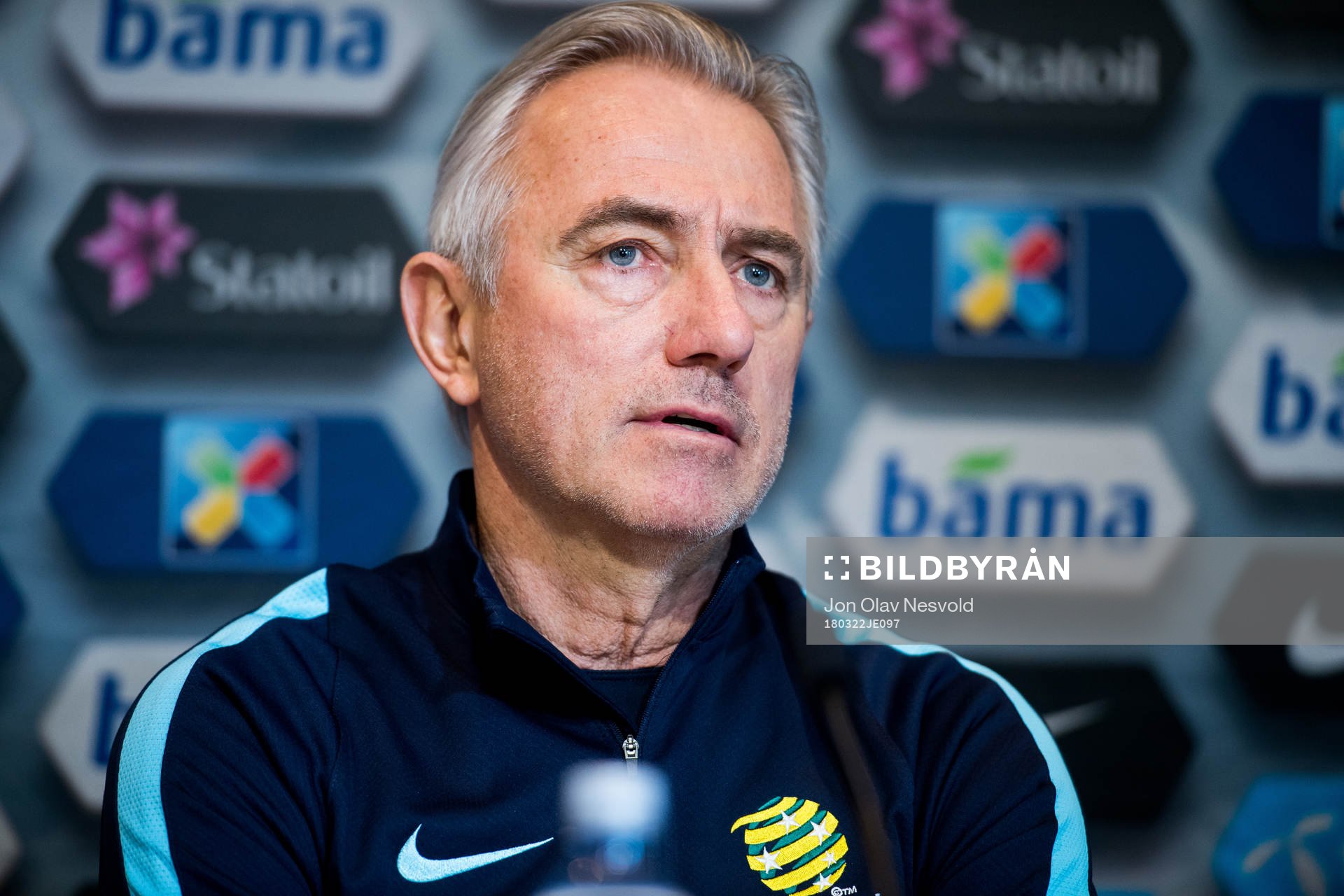 Bert van Marwijk, head coach of Australia