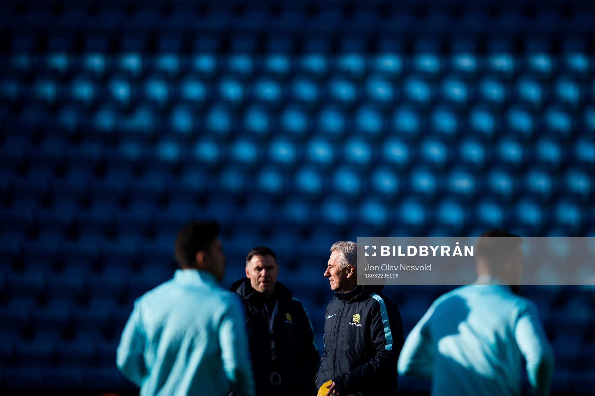 Bert van Marwijk, head coach of Australia
