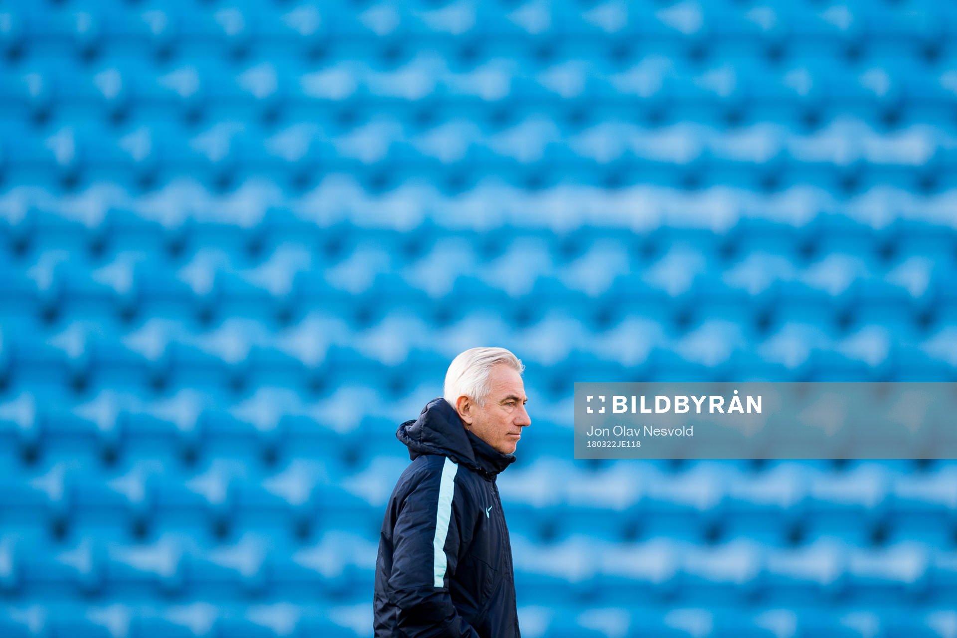 Bert van Marwijk, head coach of Australia