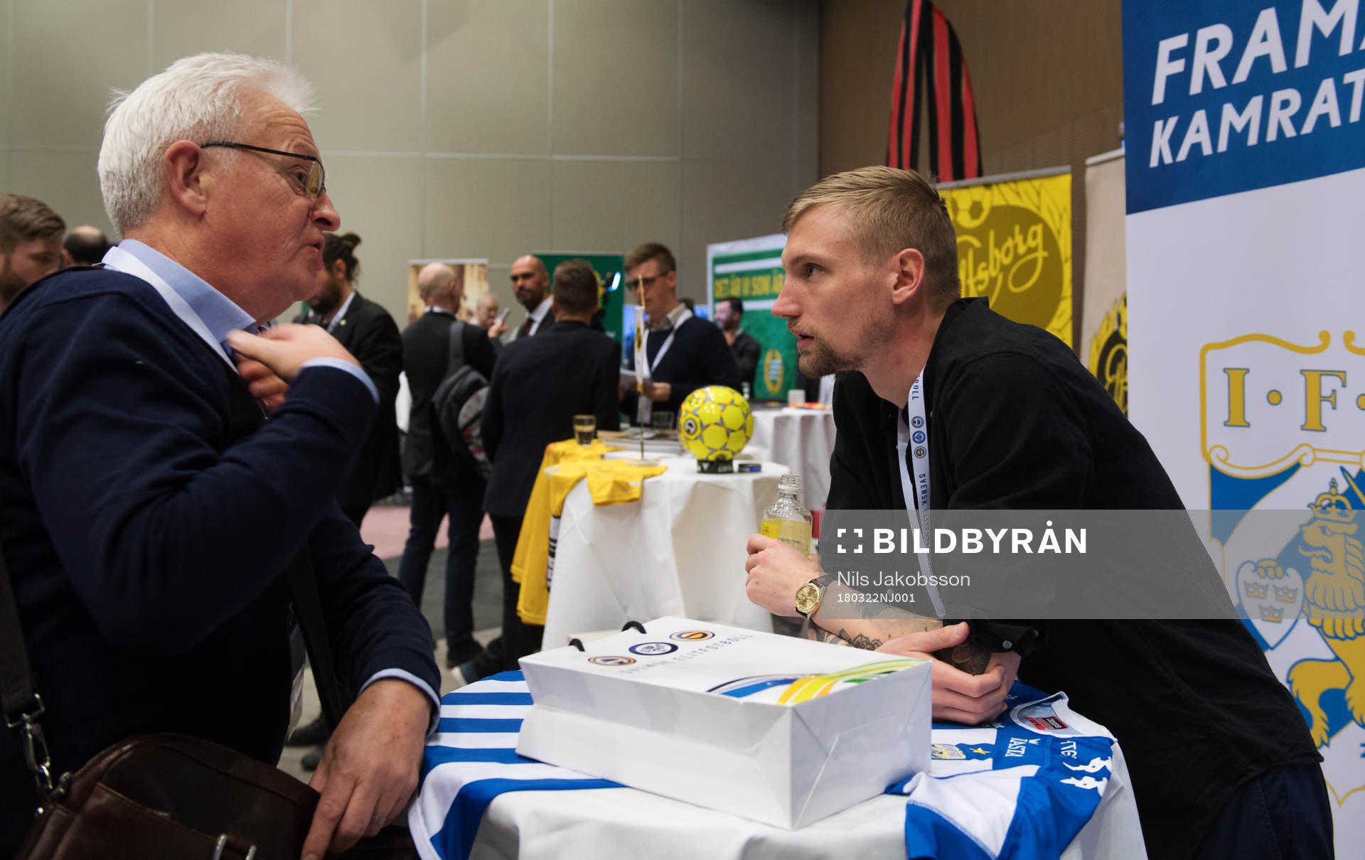 Hasse Backe och Sebastian Eriksson, IFK Göteborg