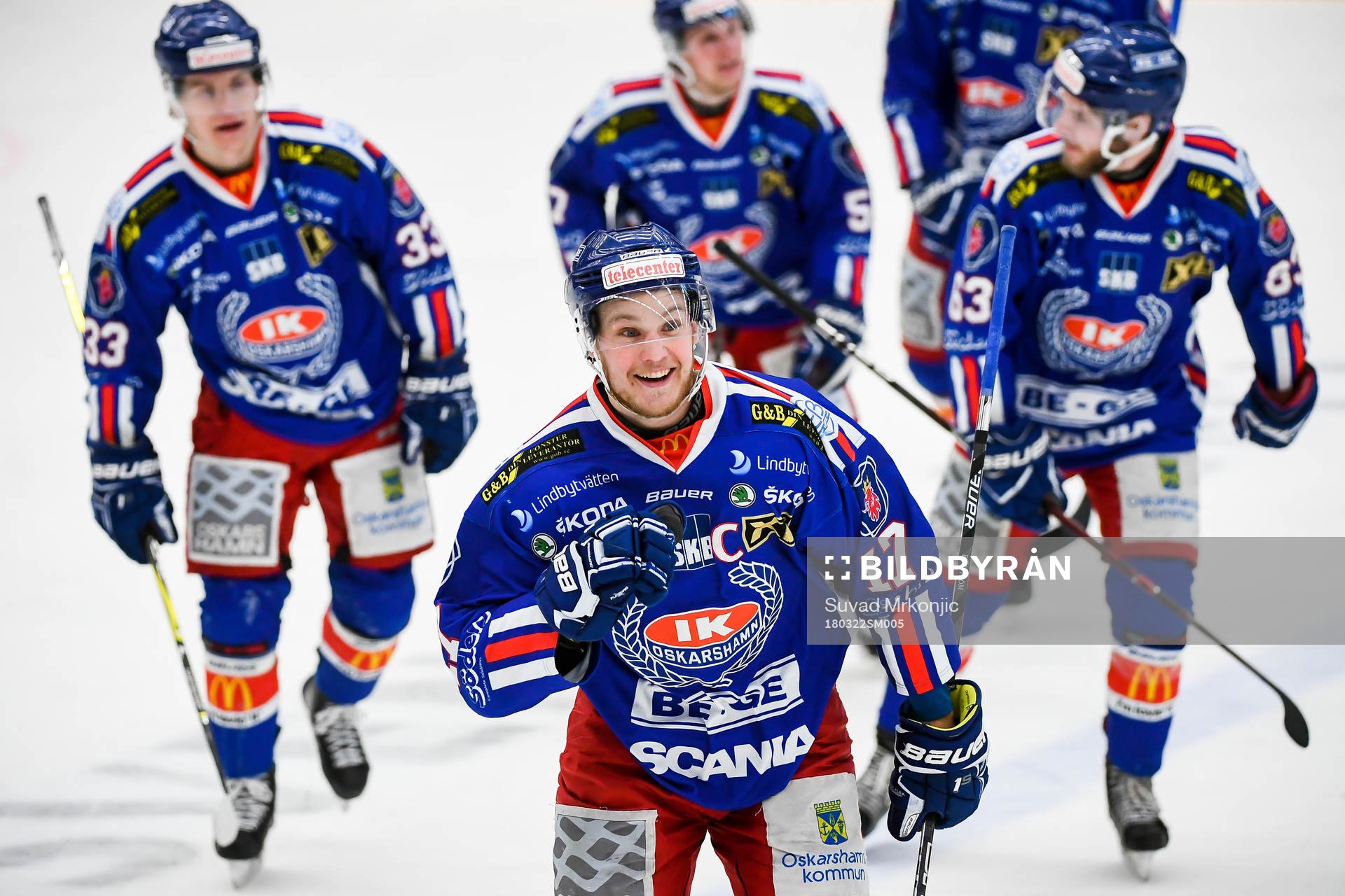 Oskarshamns Jonas Engström jublar