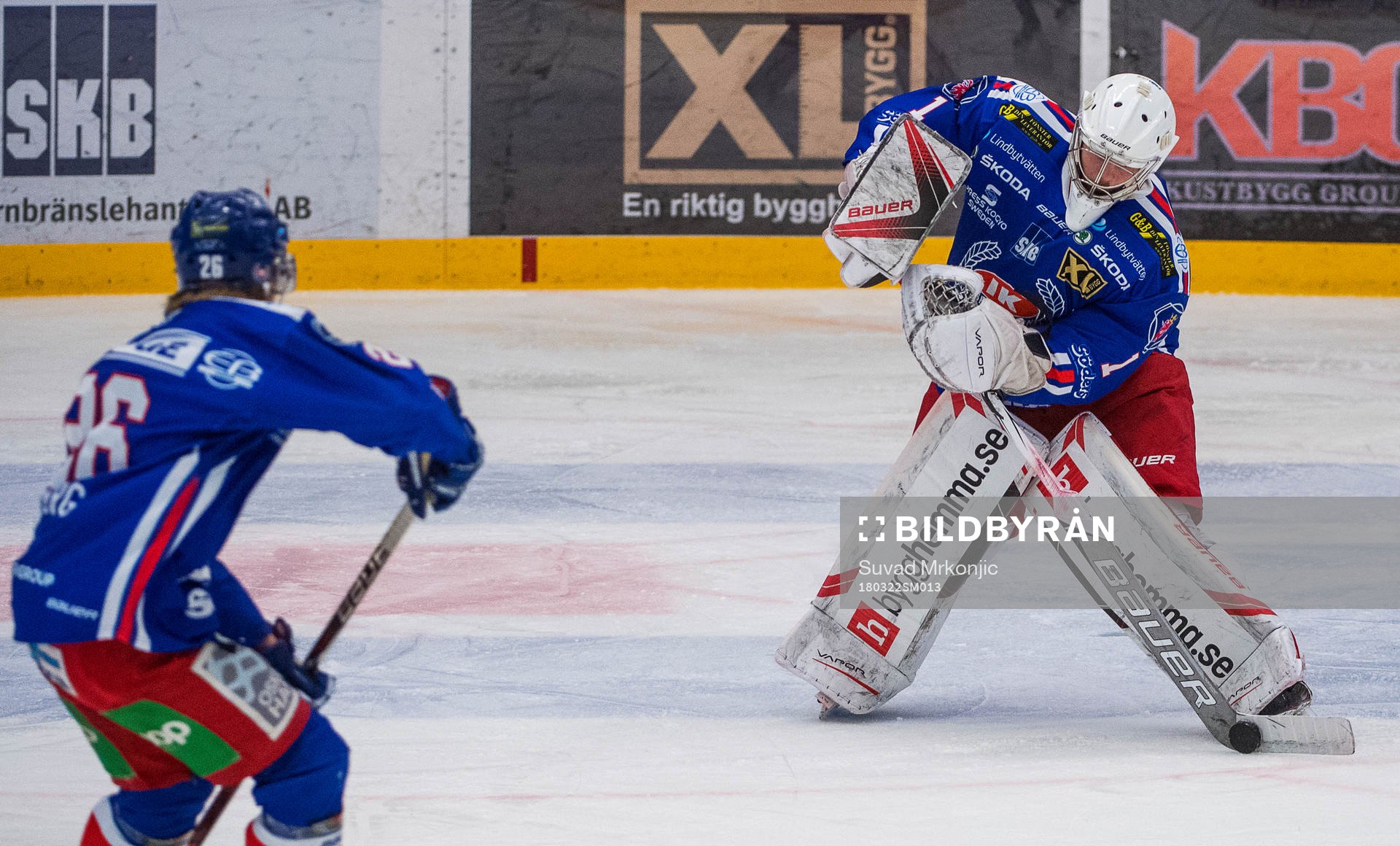 Oskarshamns målvakt Christoffer Rifalk