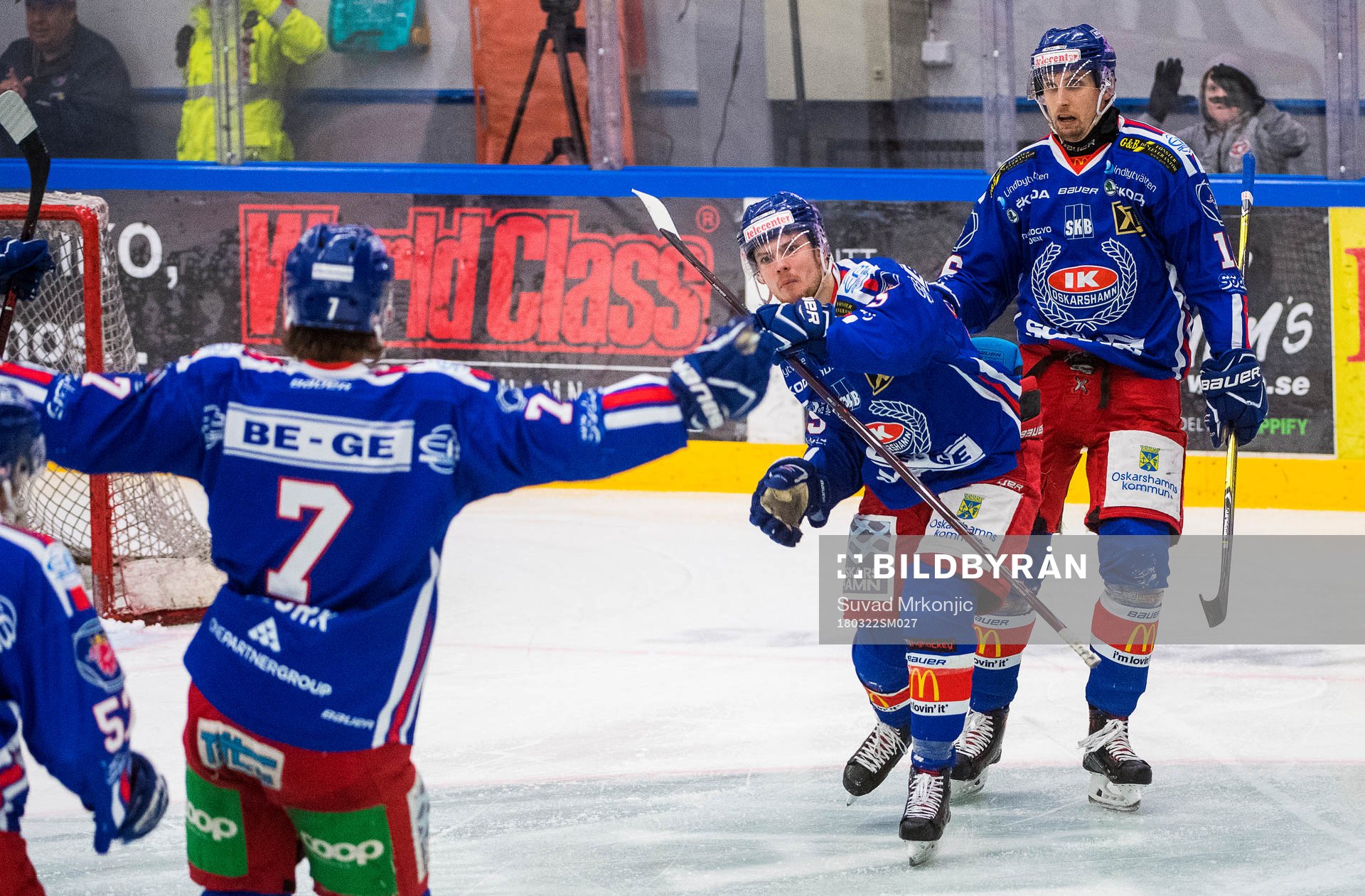 Oskarshamns Lucas Elvenes jublar