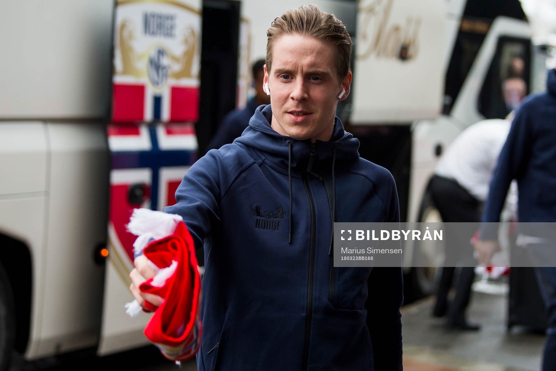 Stefan Johansen of Norway