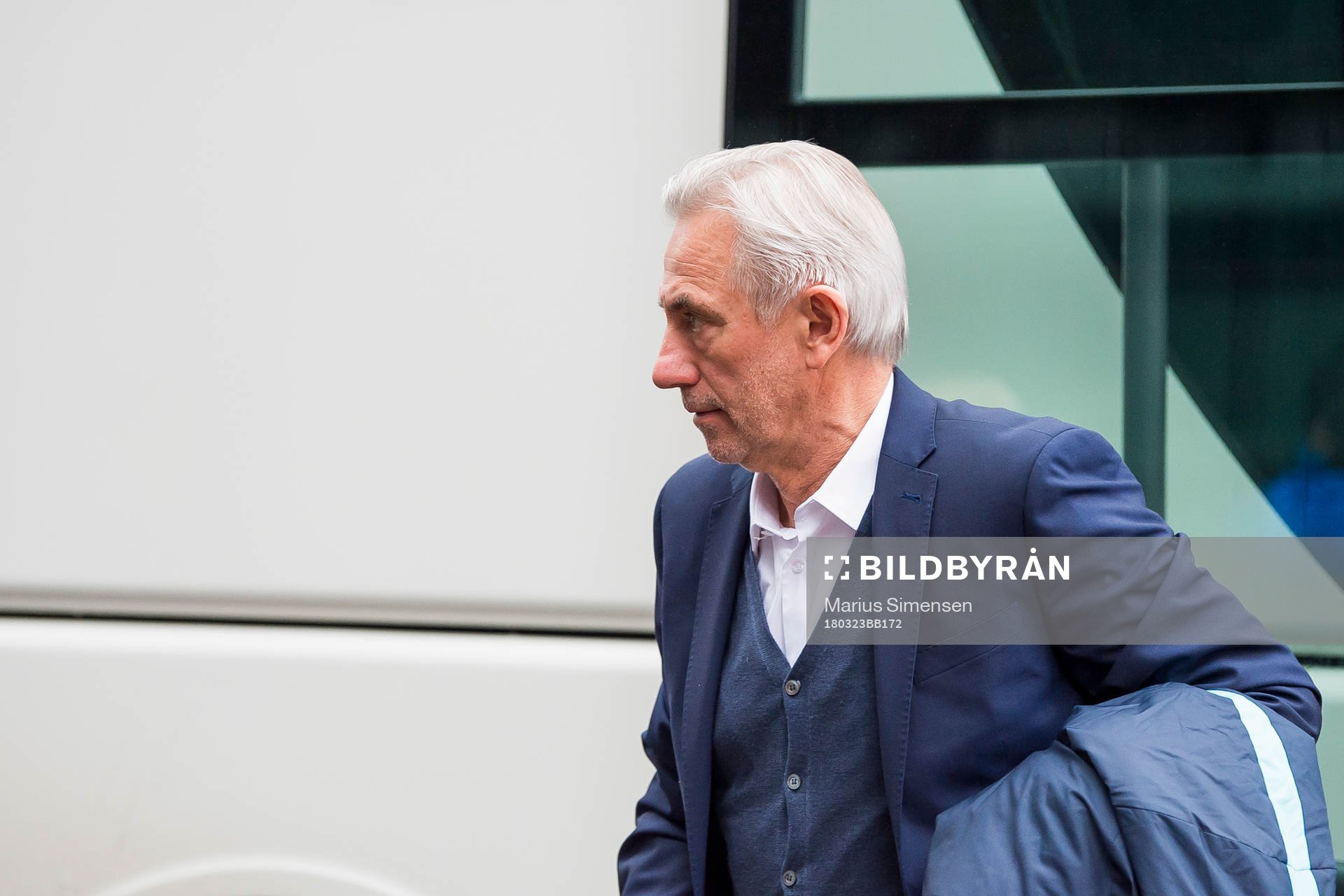 Bert van Marwijk, head coach of Australia
