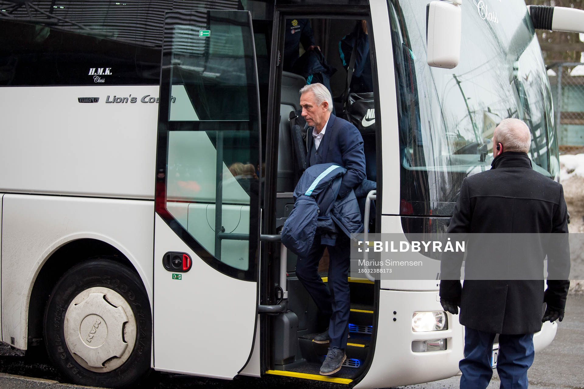 Bert van Marwijk, head coach of Australia