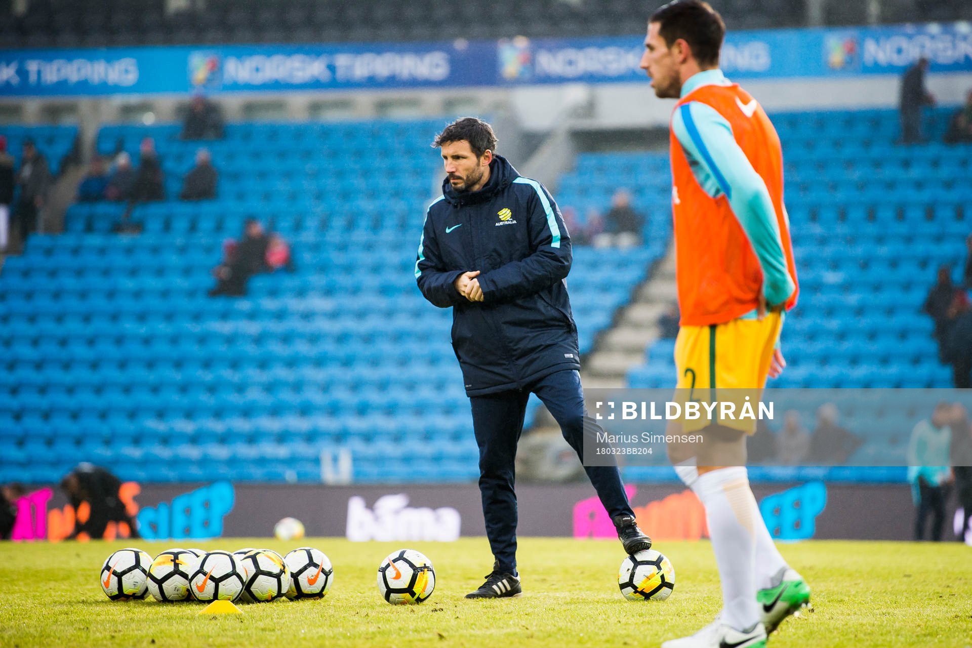 Mark van Bommel, assistant coach of Australia