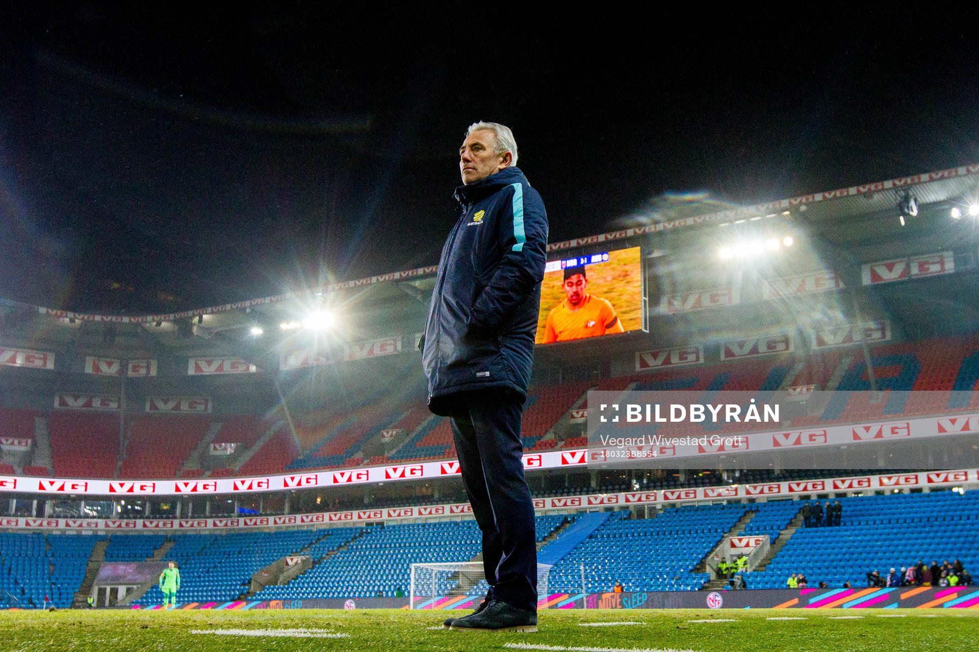 Bert van Marwijk, head coach of Australia