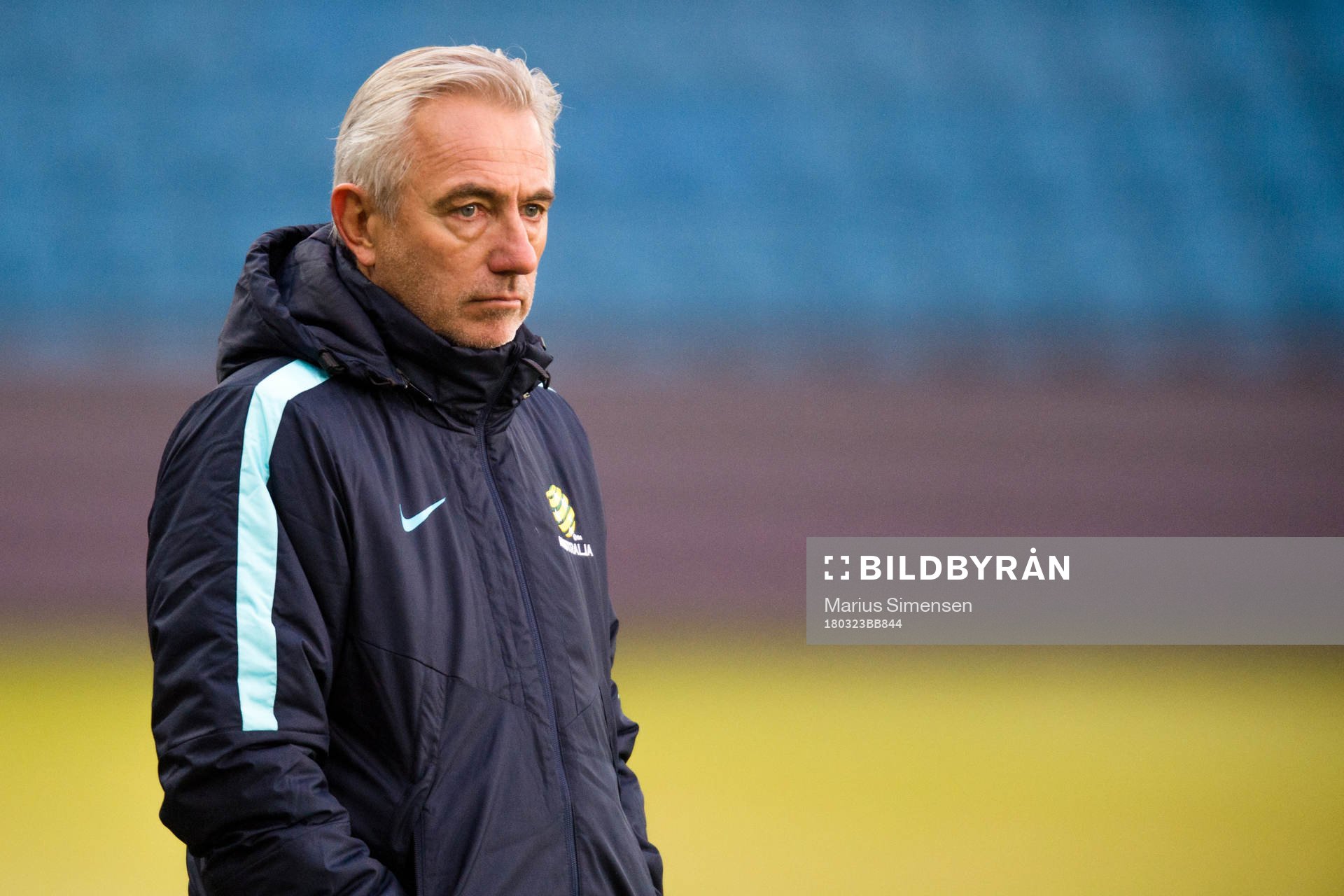 Bert van Marwijk, head coach of Australia