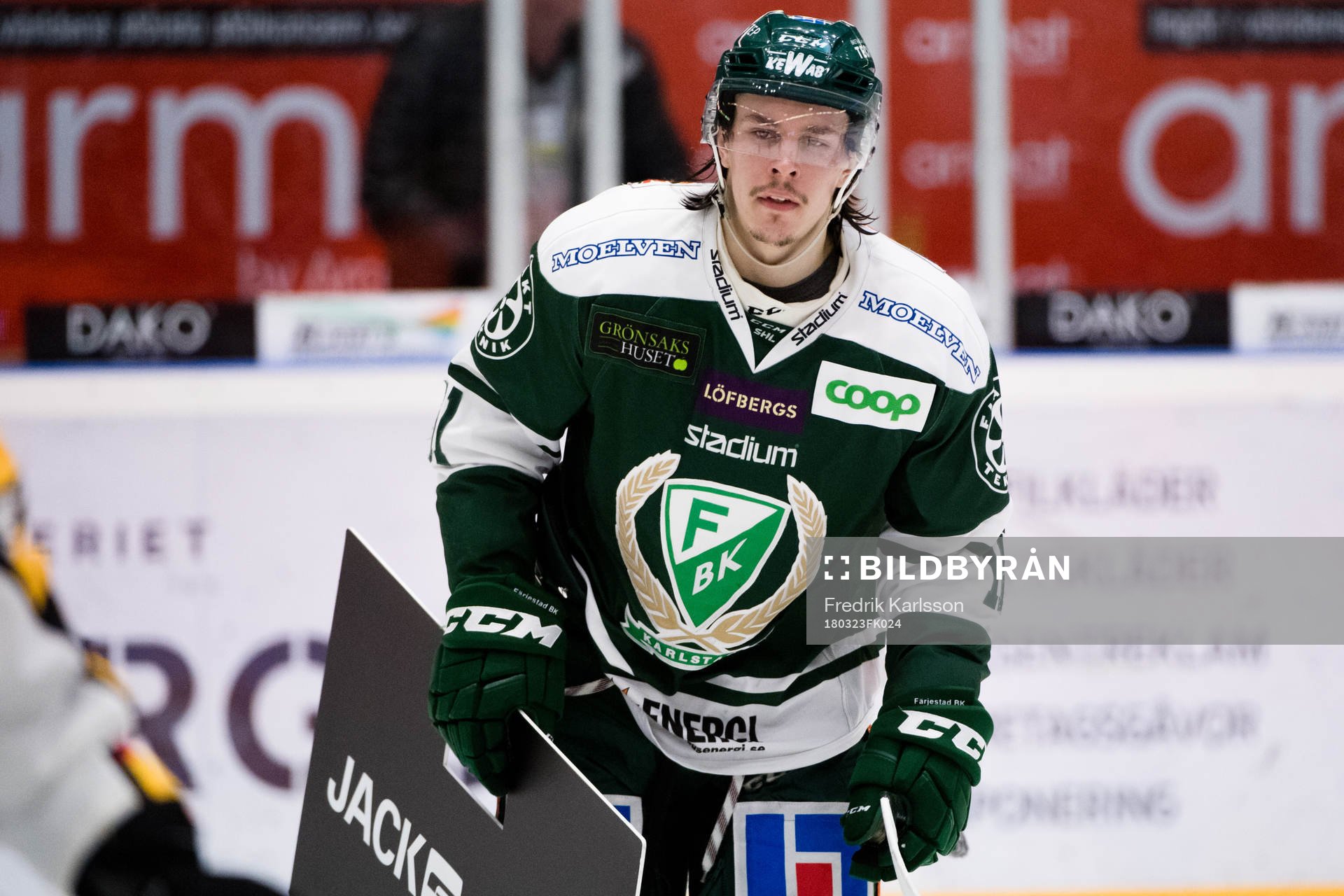 Färjestads Joakim Nygård jublar