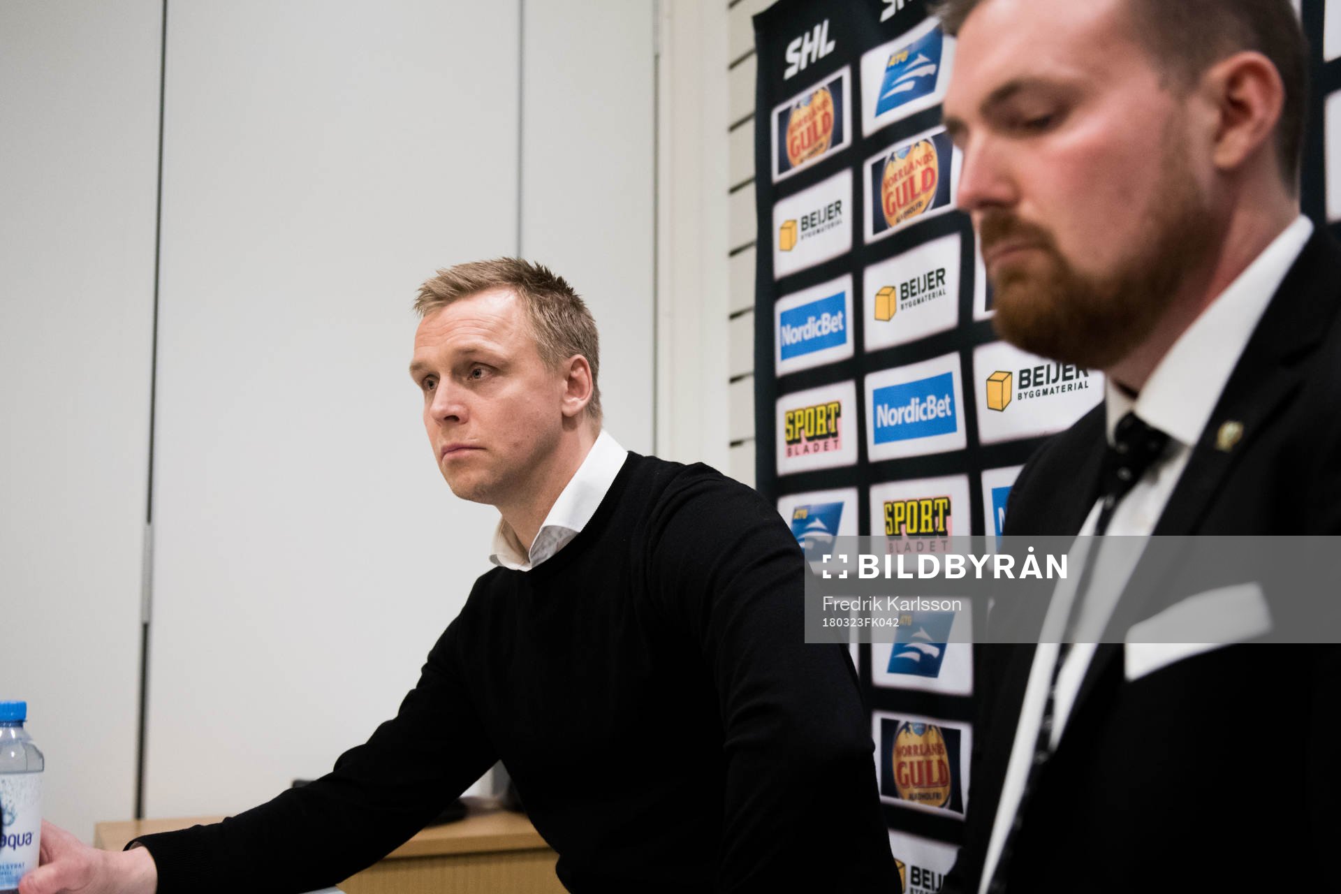 Skellefteås tränare Bert Robertsson och Färjestads