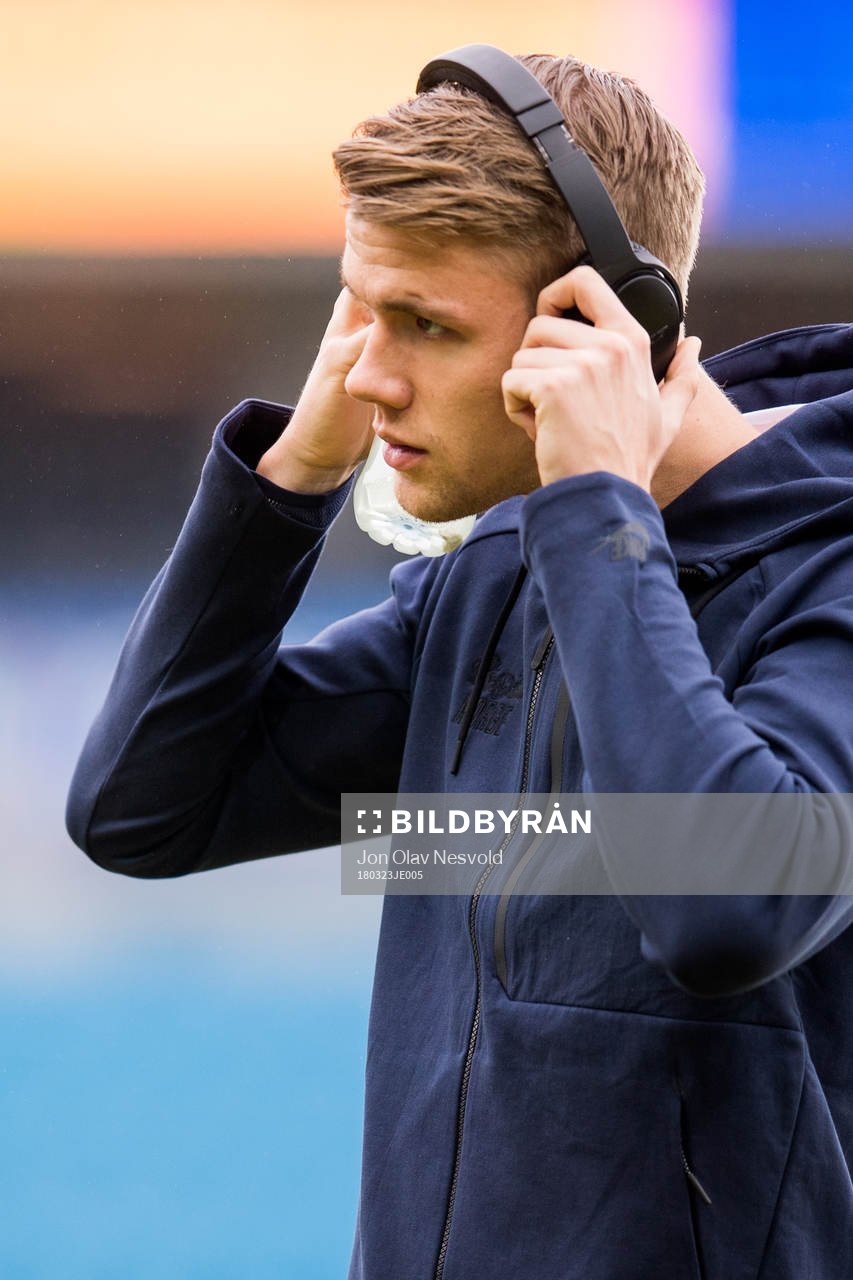 Kristoffer Ajer of Norway