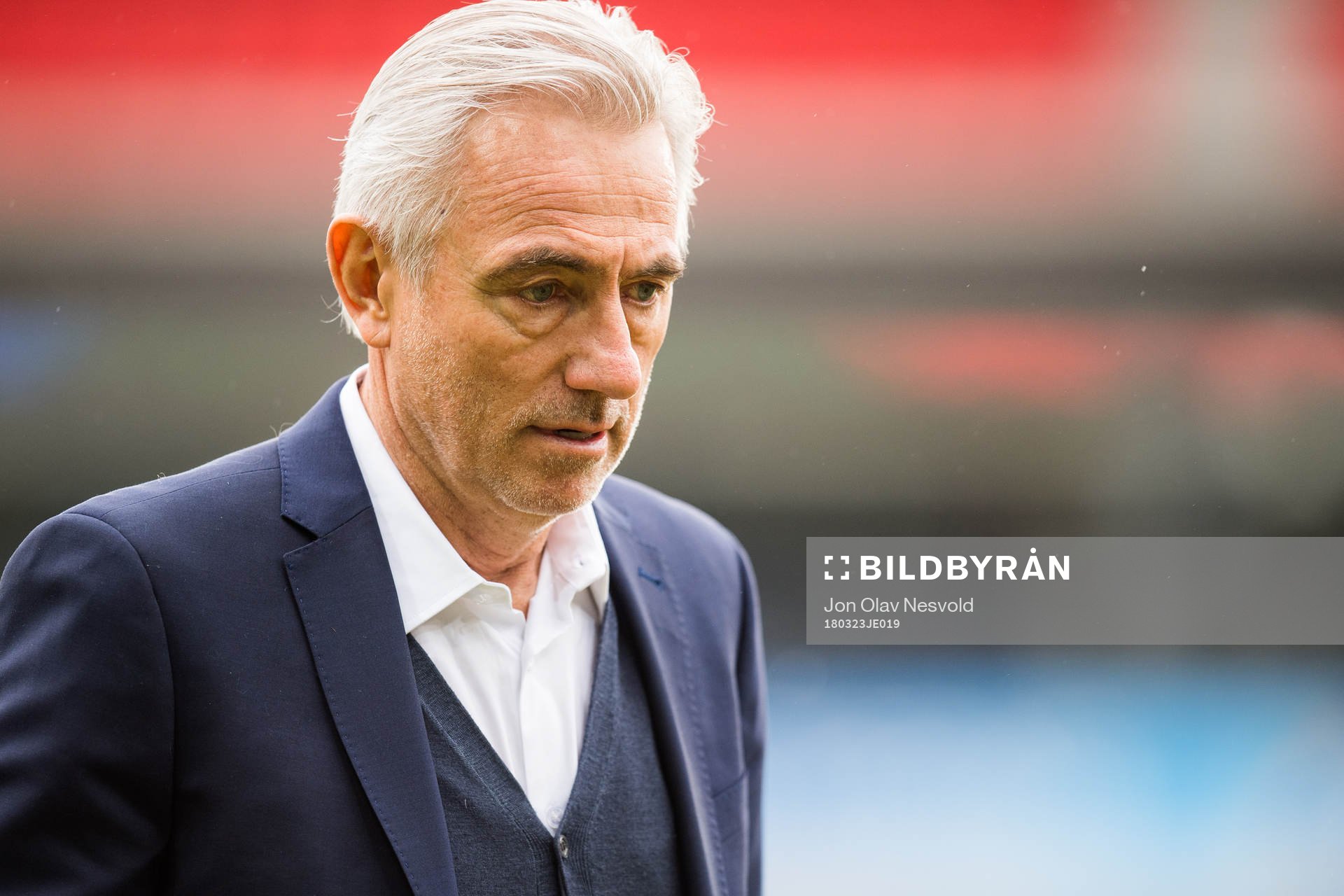 Bert van Marwijk, head coach of Australia