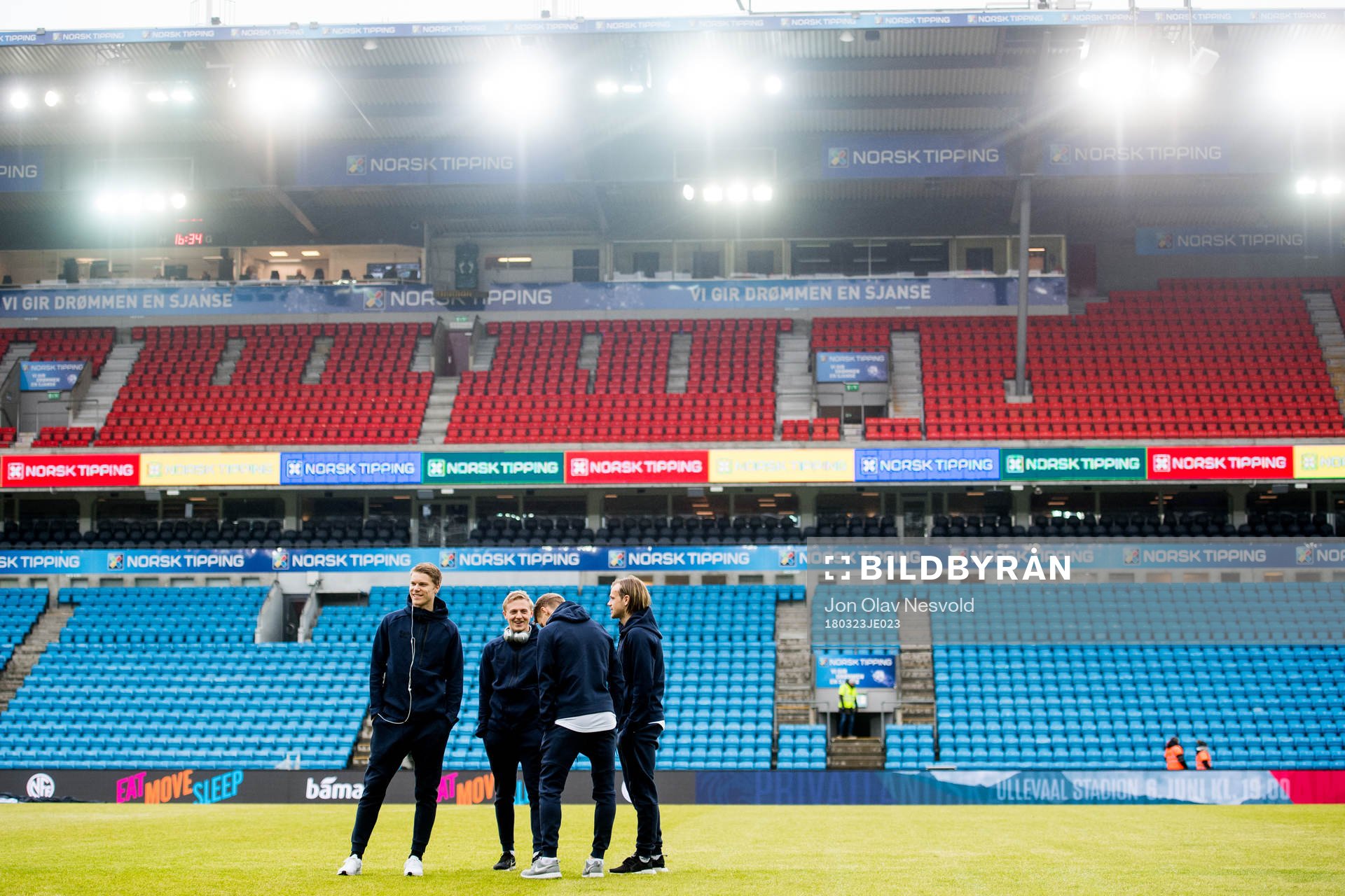Sigurd Rosted, Mats Møller Dæhli, Martin Ødegaard and