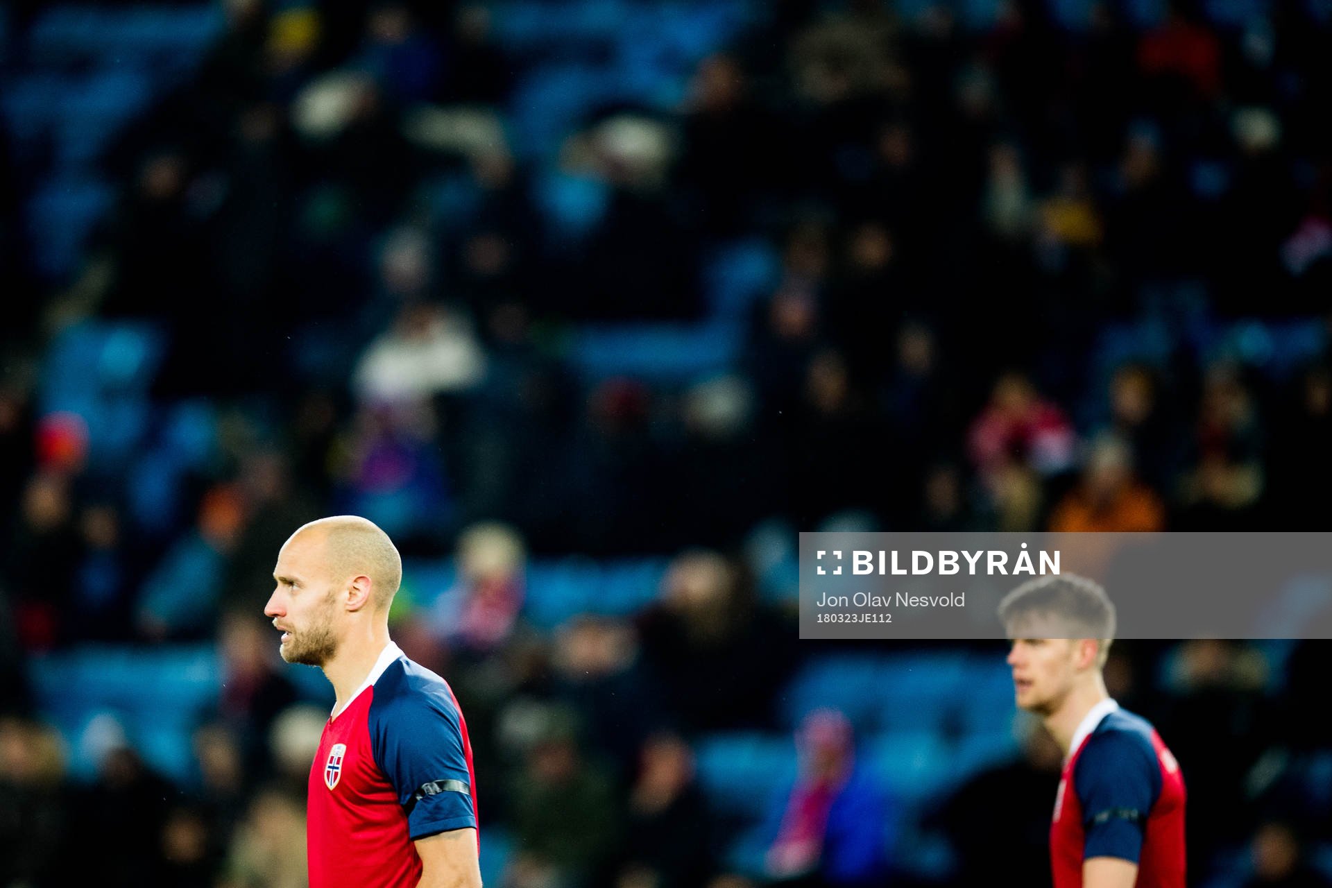 Tore Reginiussen of Norway and Kristoffer Ajer of Norway