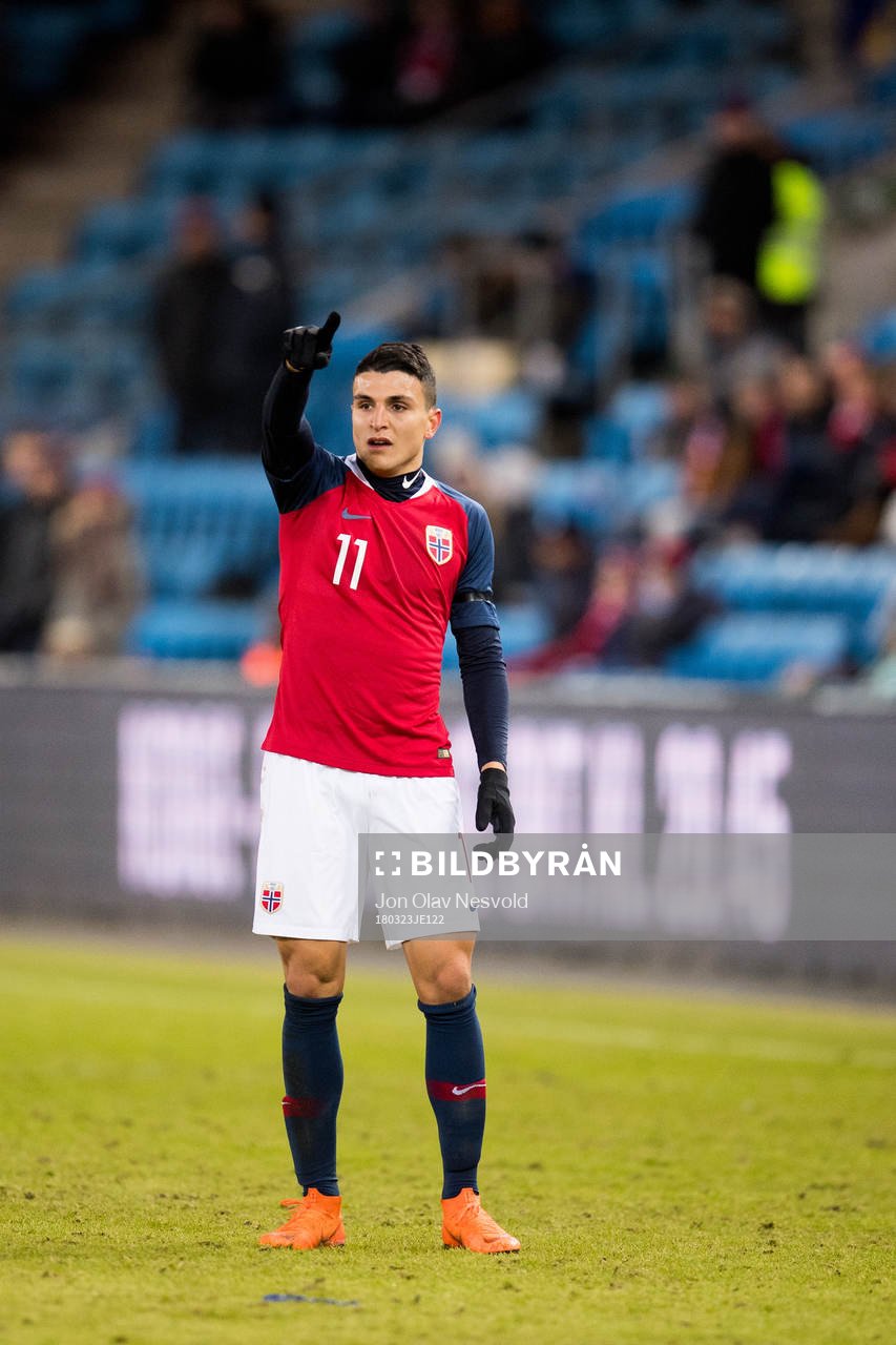 Mohamed Elyounoussi of Norway