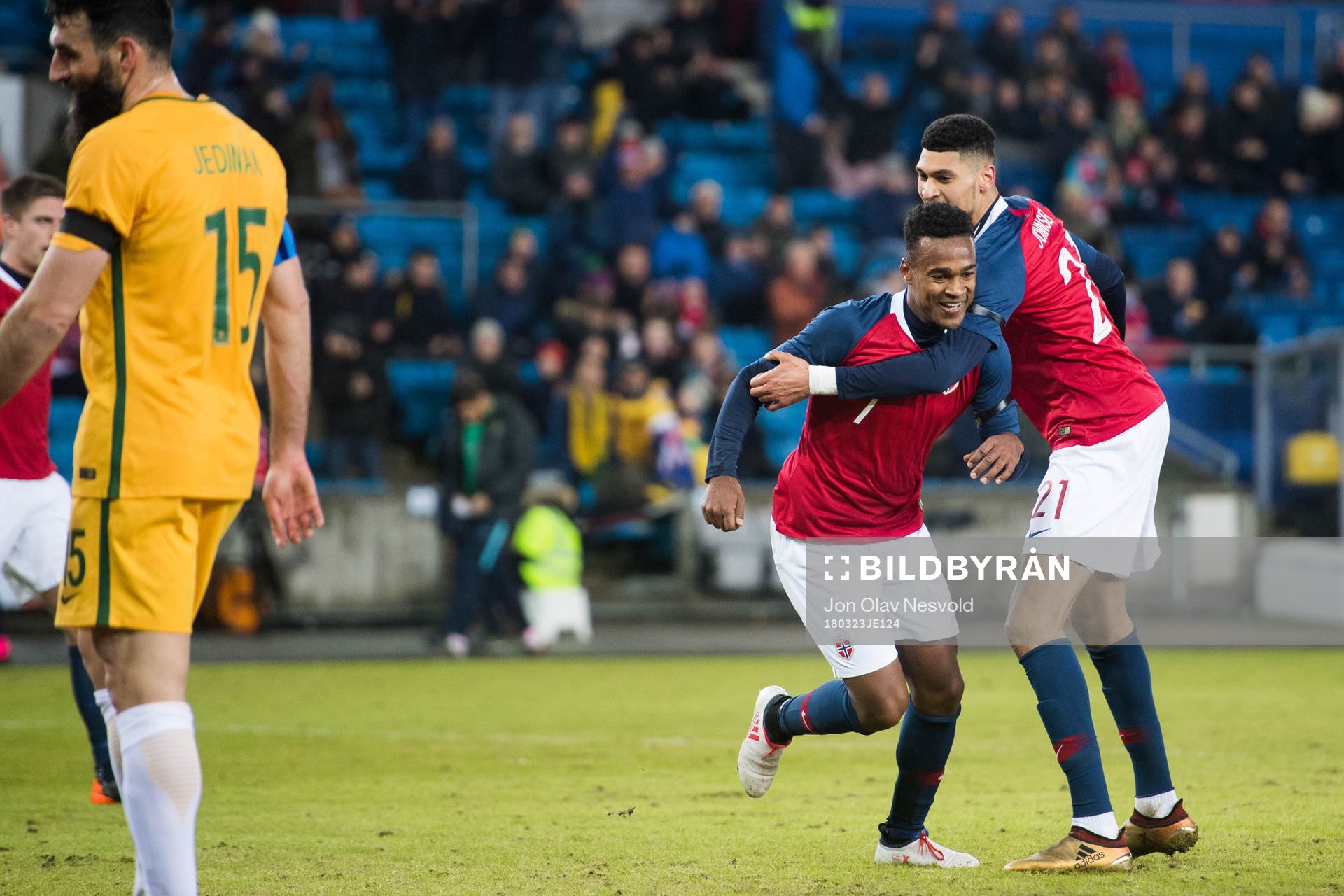 Ola Kamara of Norway and Bjørn Maars Johnsen of Norway