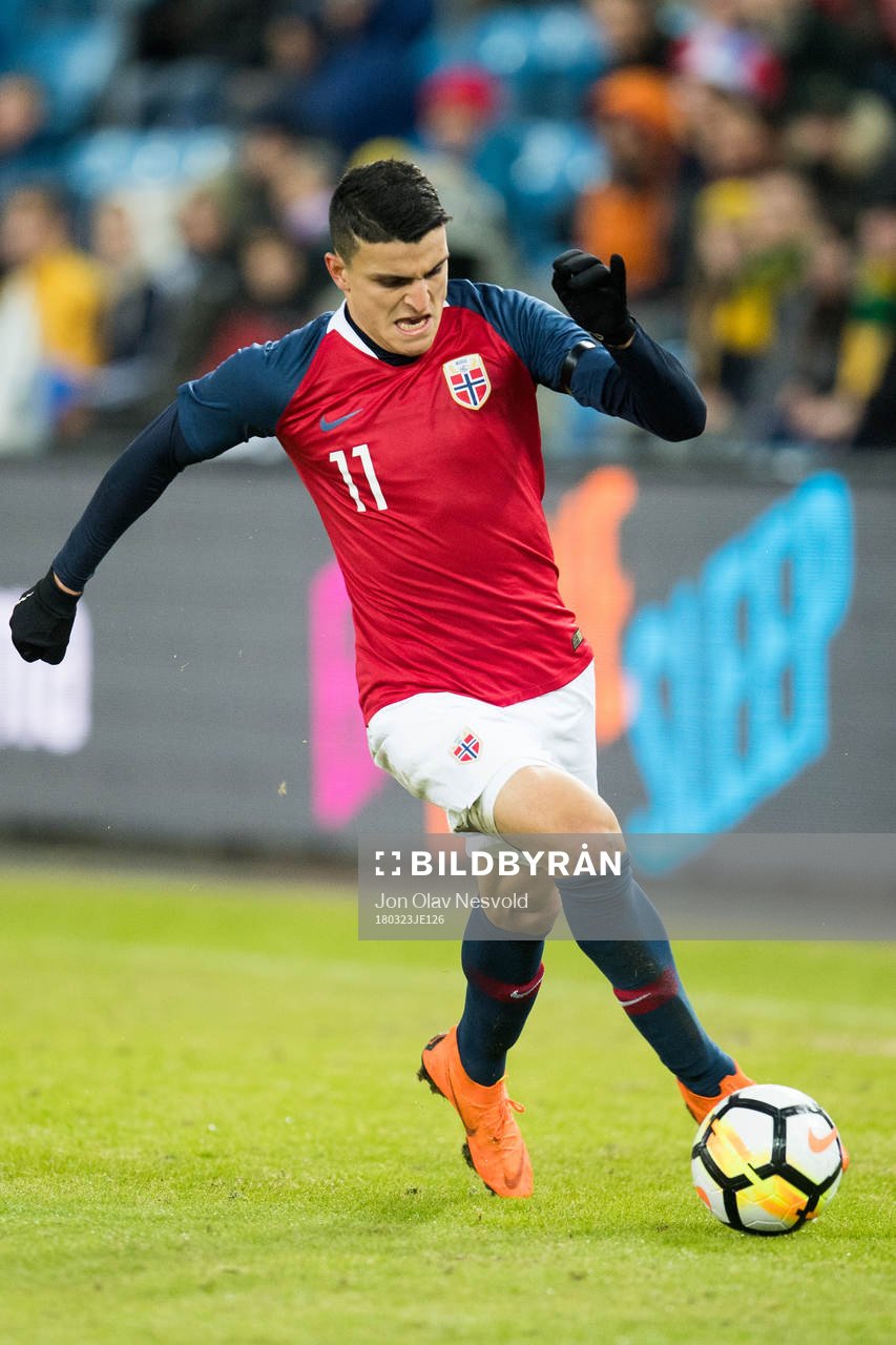 Mohamed Elyounoussi of Norway