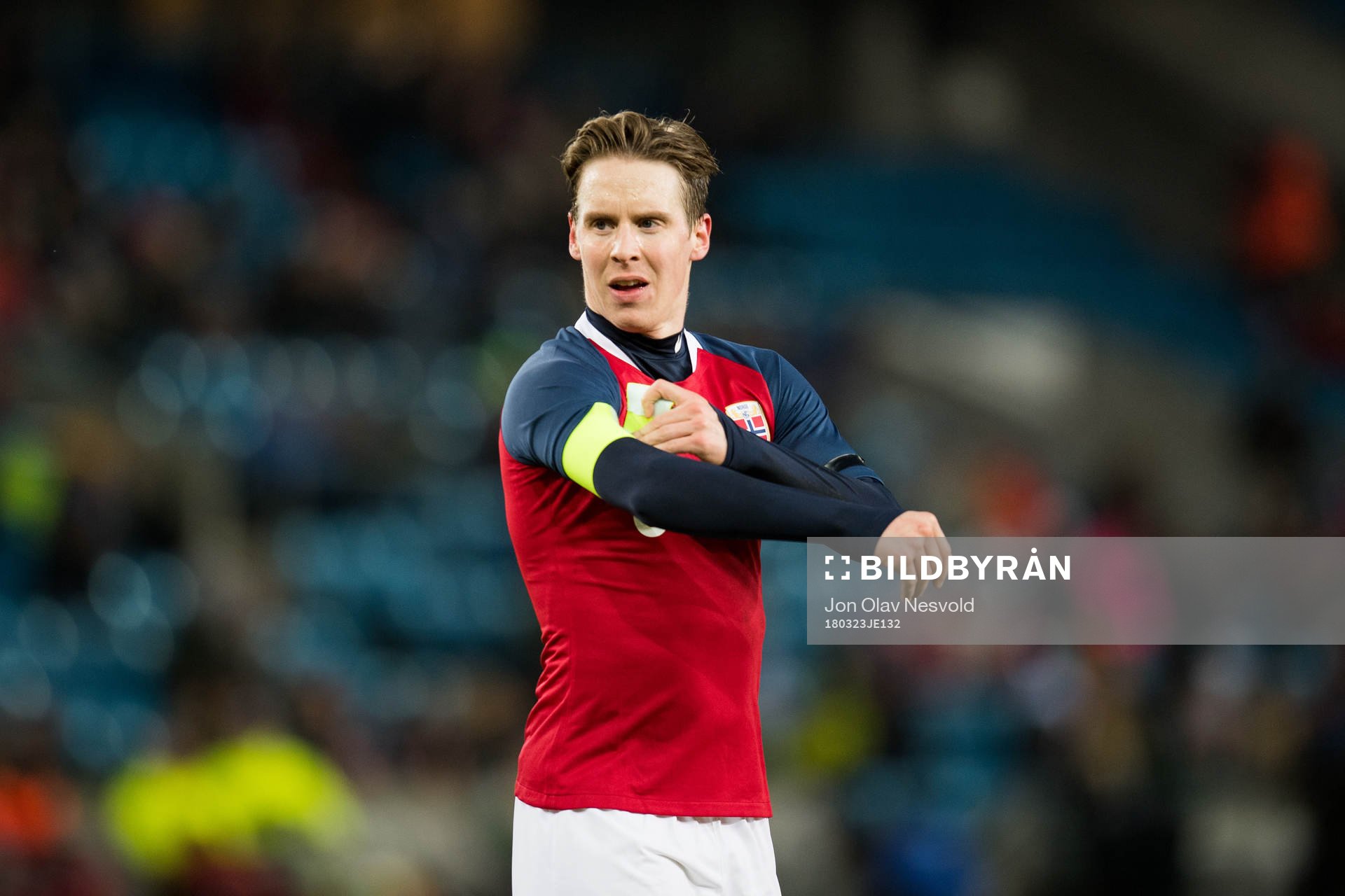 Stefan Johansen of Norway