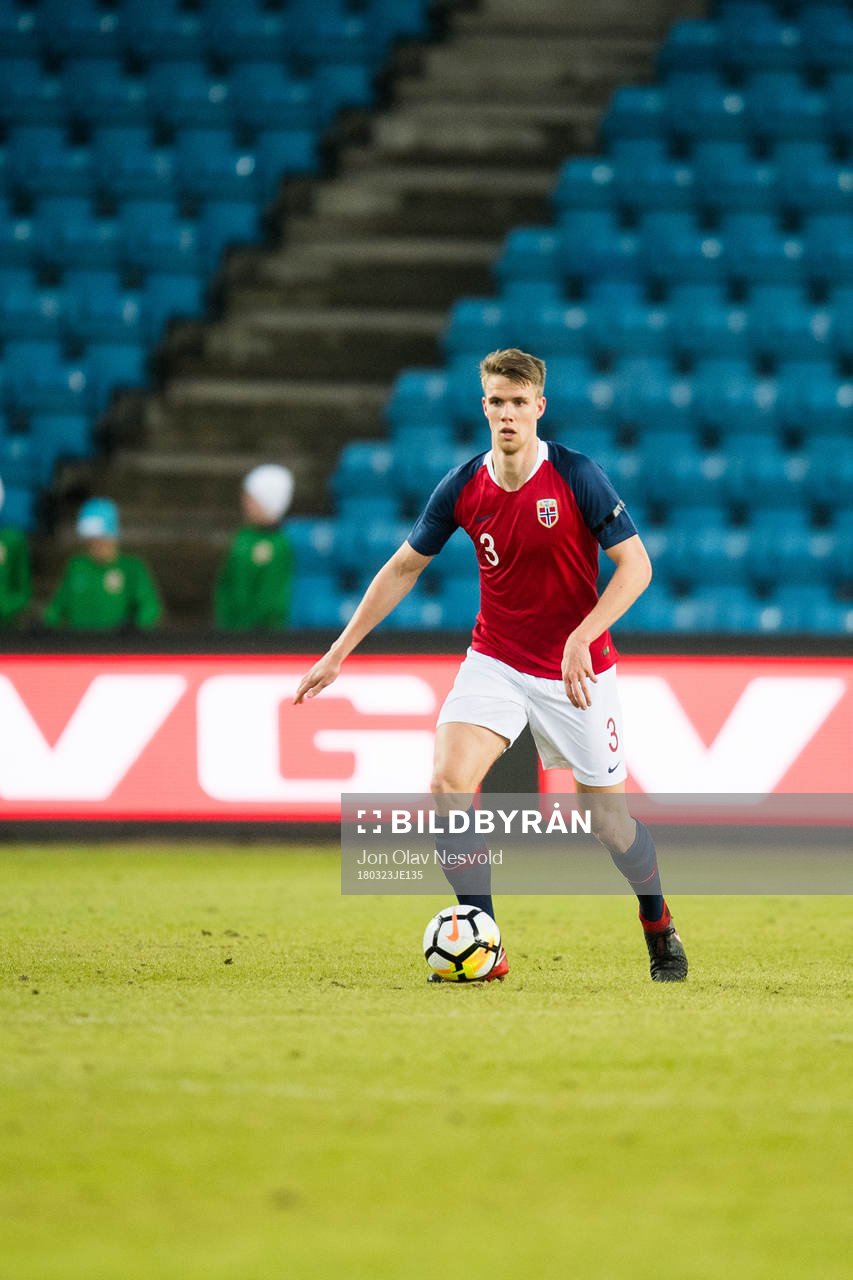Kristoffer Ajer of Norway
