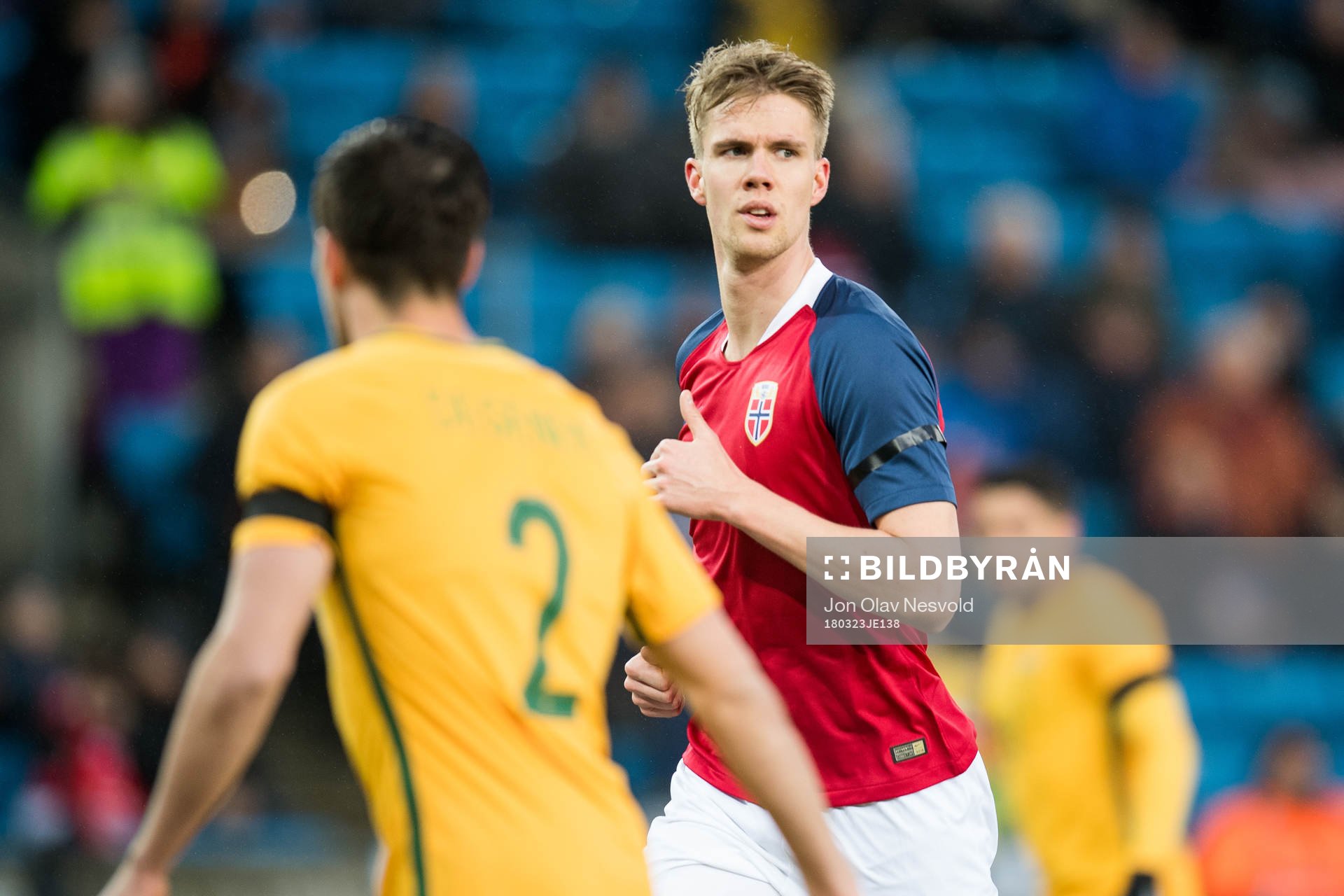 Kristoffer Ajer of Norway