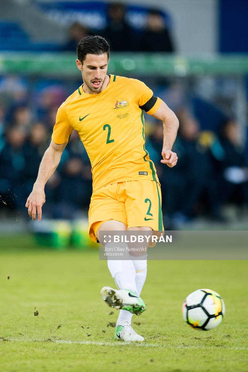 Milos Degenek of Australia