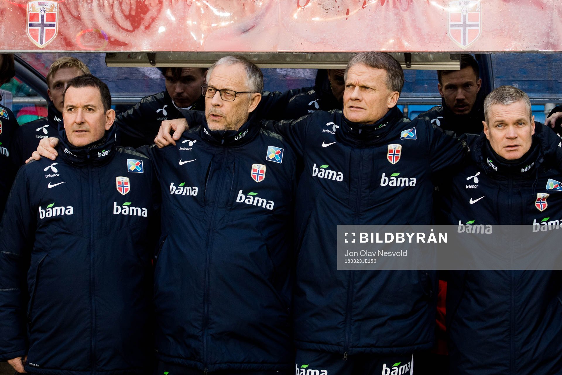 Per Joar Hansen, assistant coach, Lars Lagerbäck, head