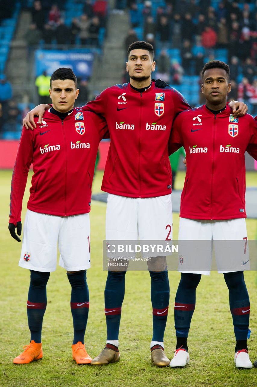 Mohamed Elyounoussi, Bjørn Maars Johnsen and Ola Kamara of