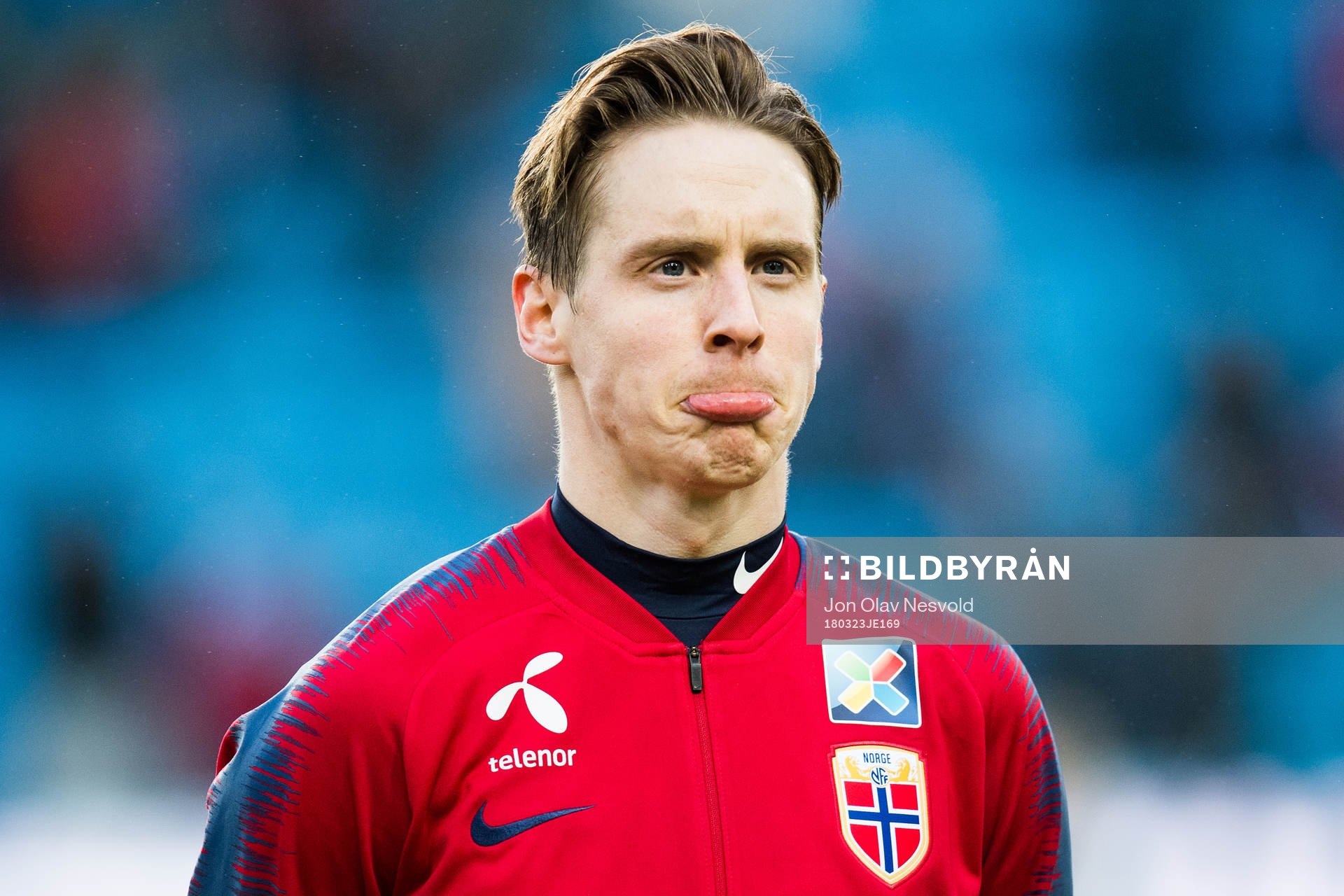 Stefan Johansen of Norway
