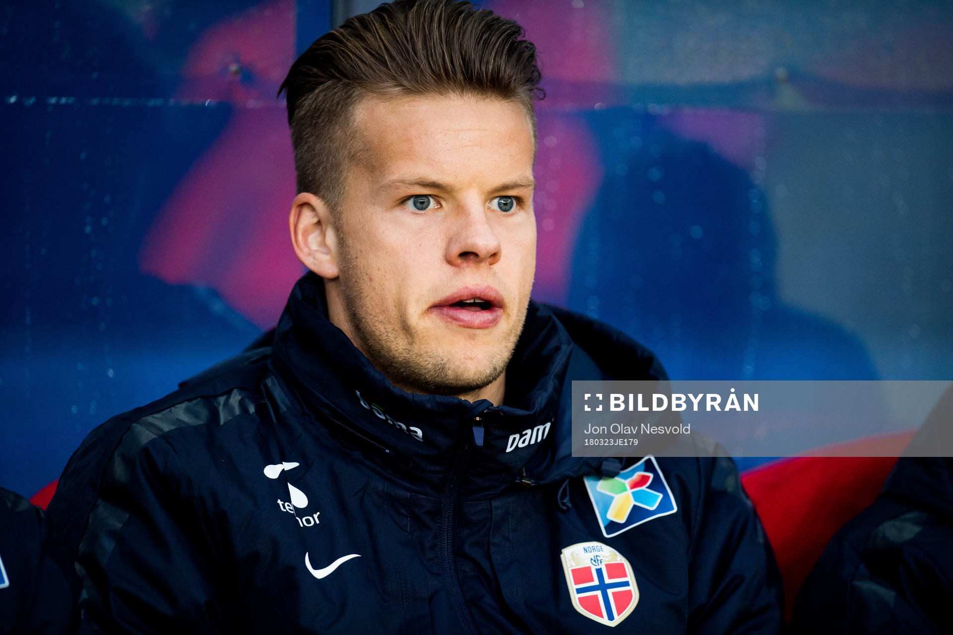 Goalkeeper Ørjan Håskjold Nyland of Norway
