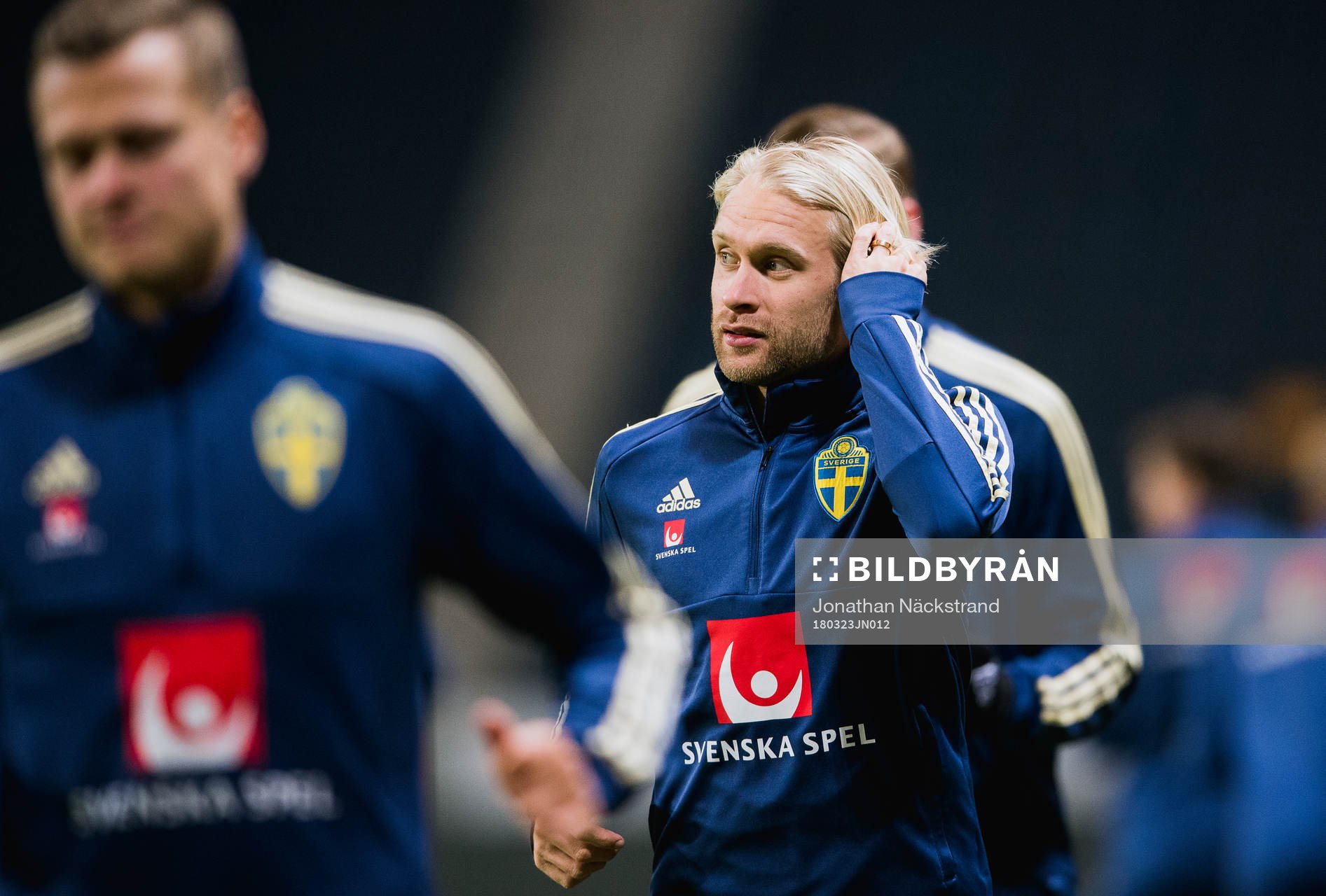 Sveriges Johan Larsson