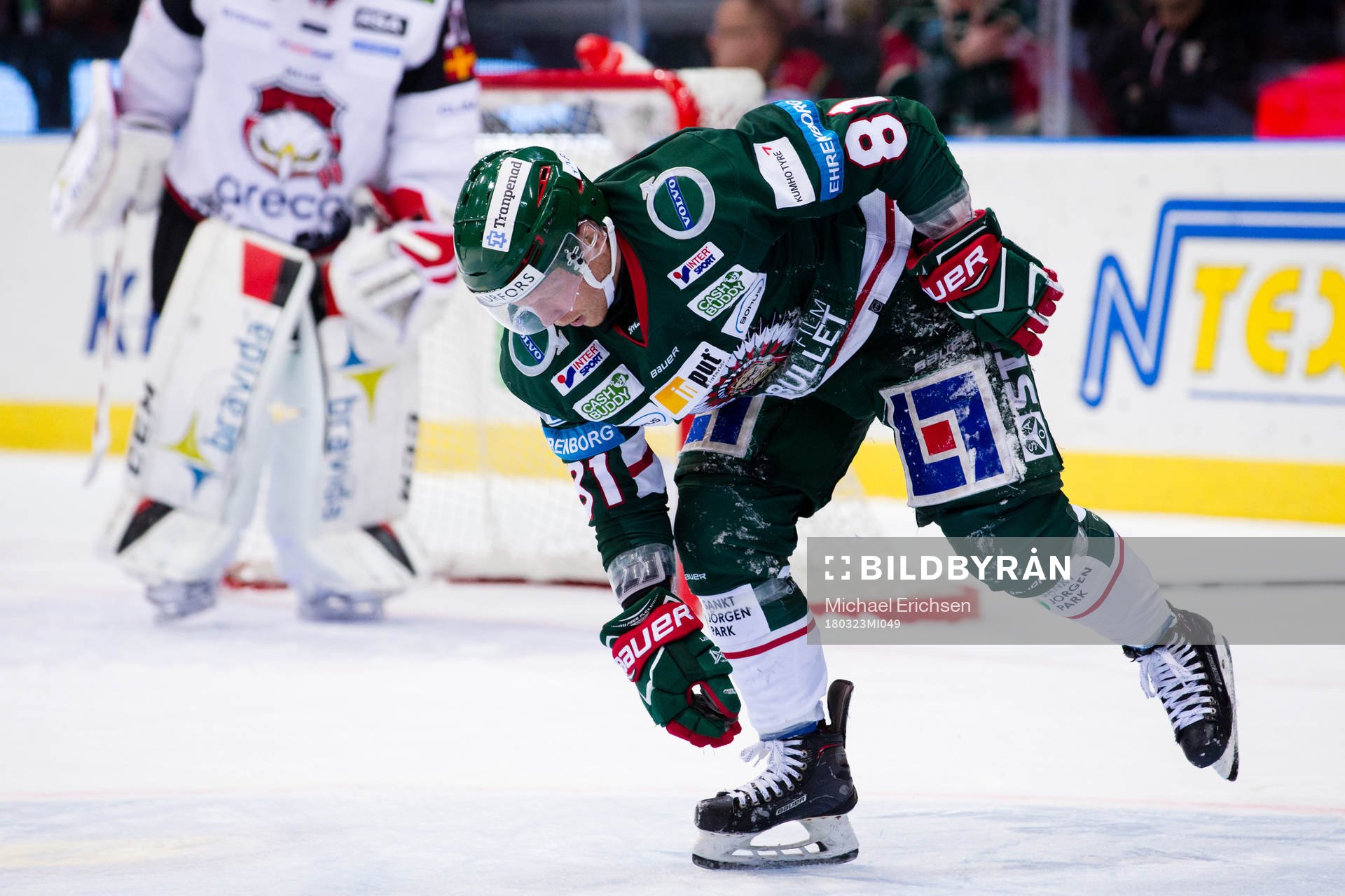 Frölundas Ryan Lasch har ont