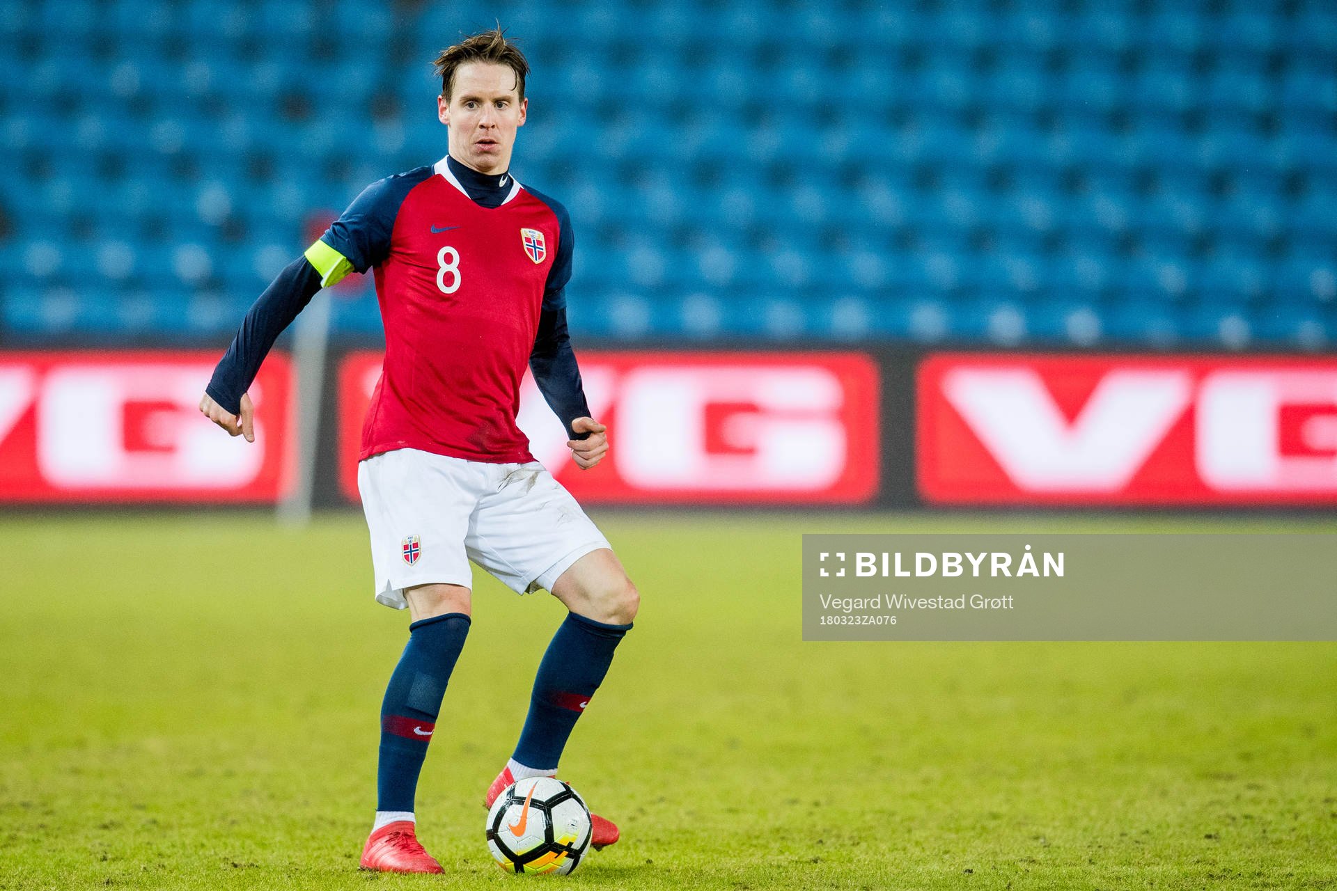 Stefan Johansen of Norway