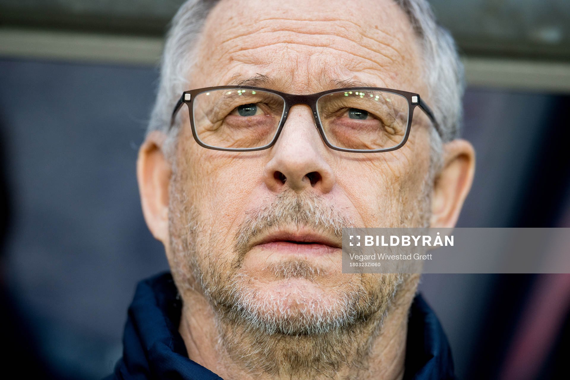 Lars Lagerbäck, head coach of Norway