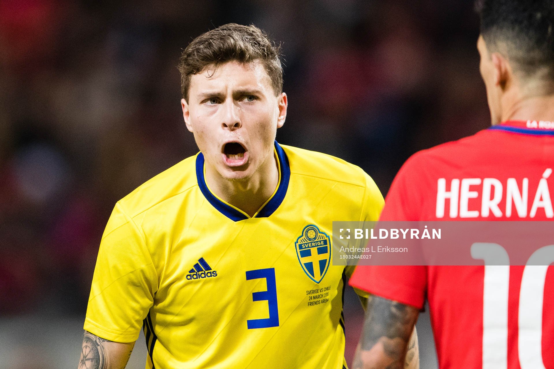 Sveriges Victor Nilsson Lindelöf