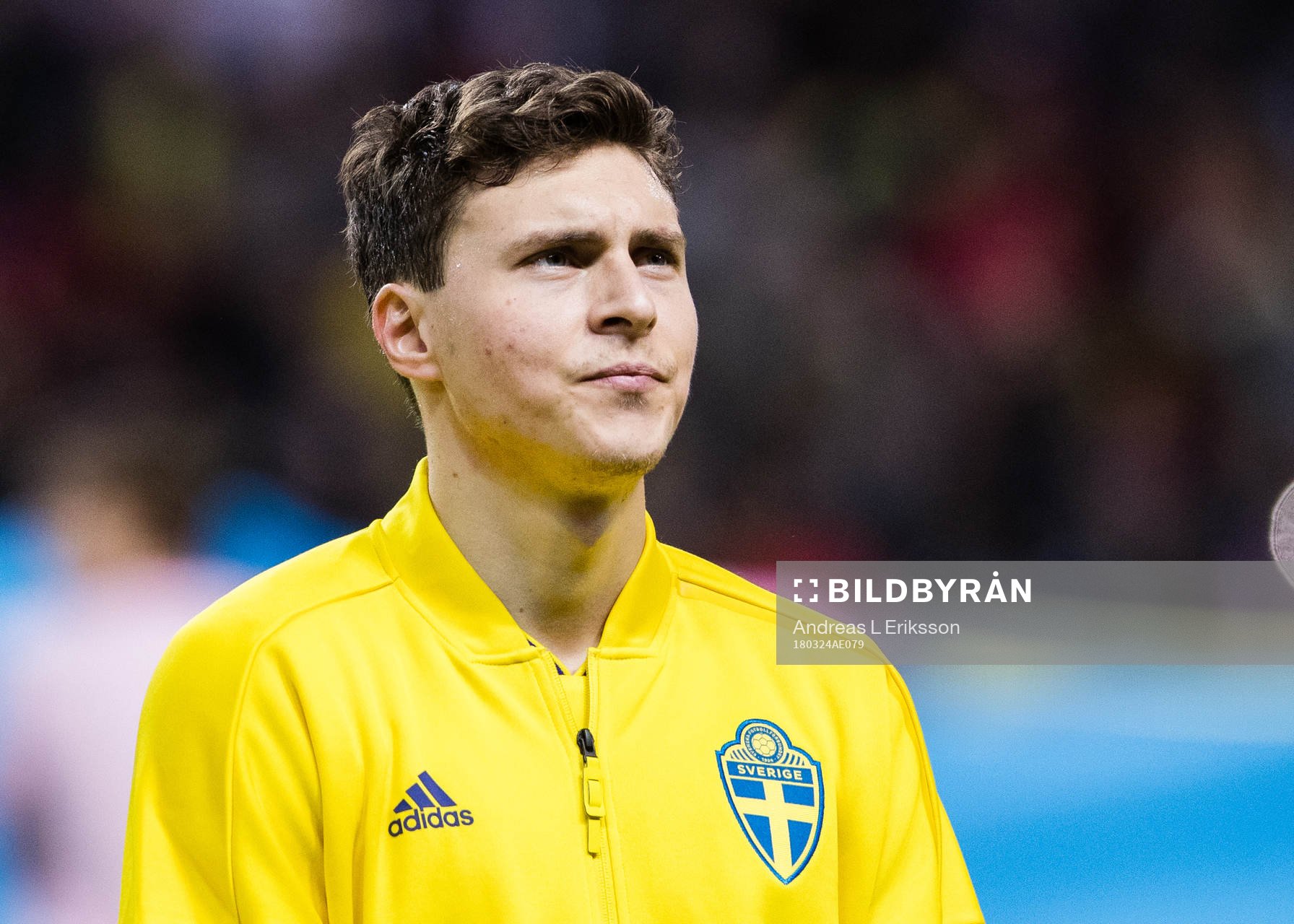 Sveriges Victor Nilsson Lindelöf innan