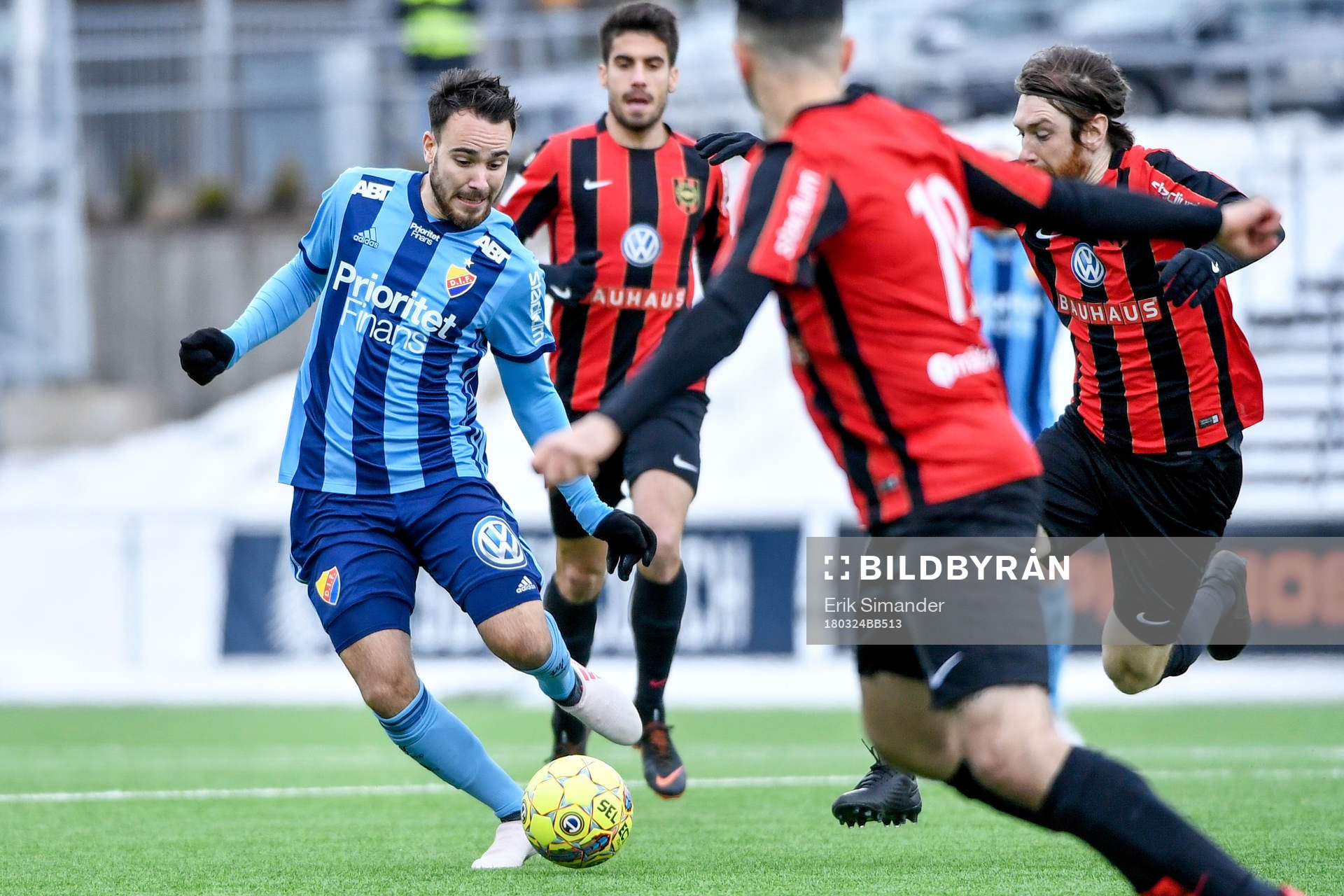 Djurgårdens Dzenis Kozica mot Brommapojkarnas Markus
