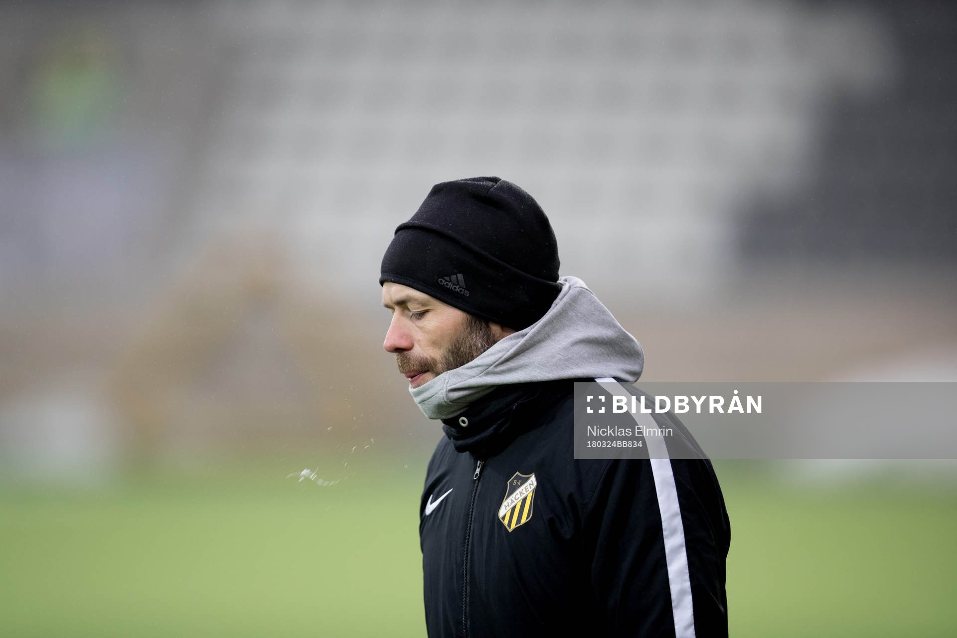 Häckens tränare Andreas Alm
