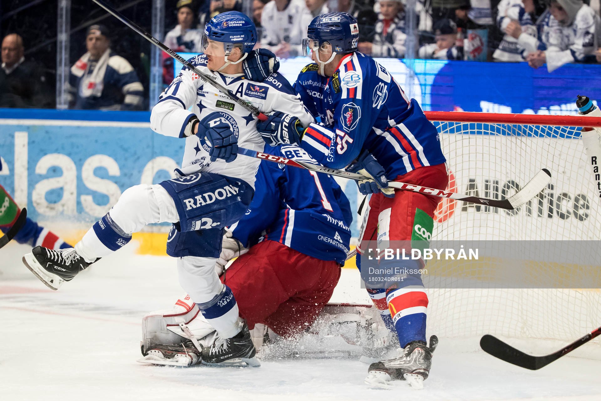 Leksands Martin Karlsson och Oskarshamns Tom Linder