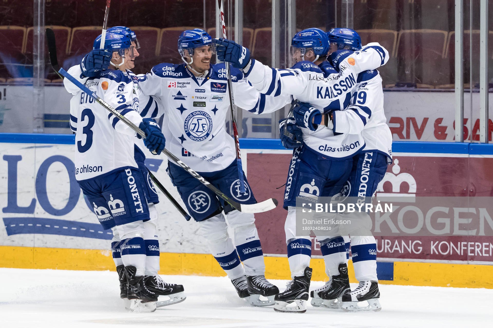 Leksands Martin Karlsson jublar