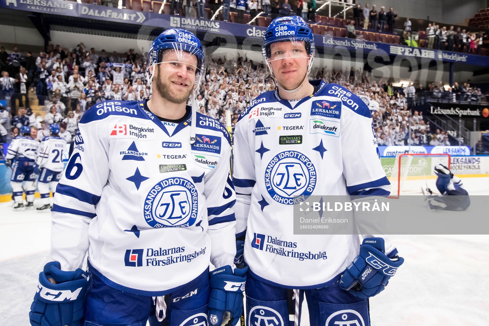 Leksands Daniel Pietta och Marcel Müller