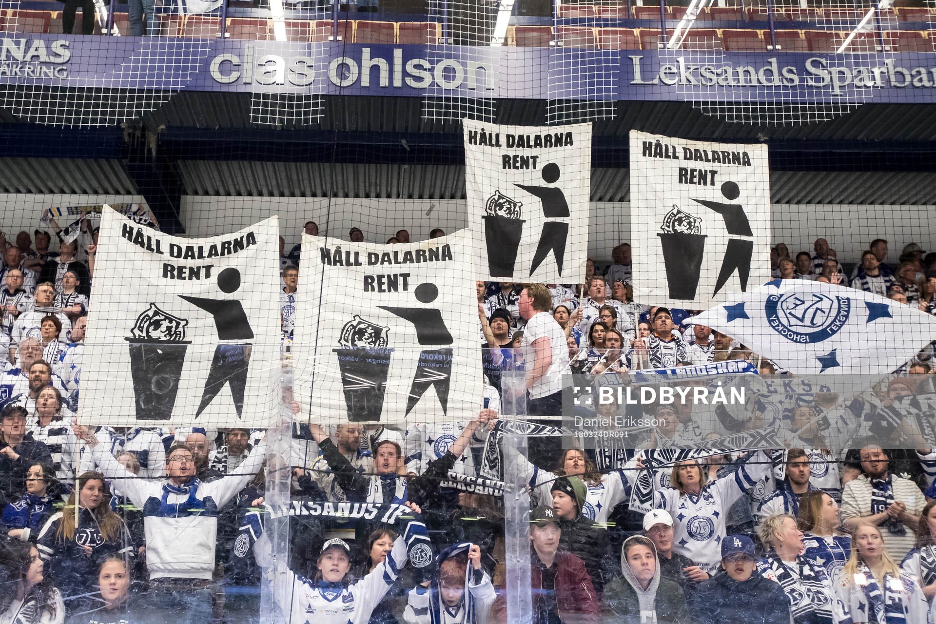 Leksands publiken jublar
