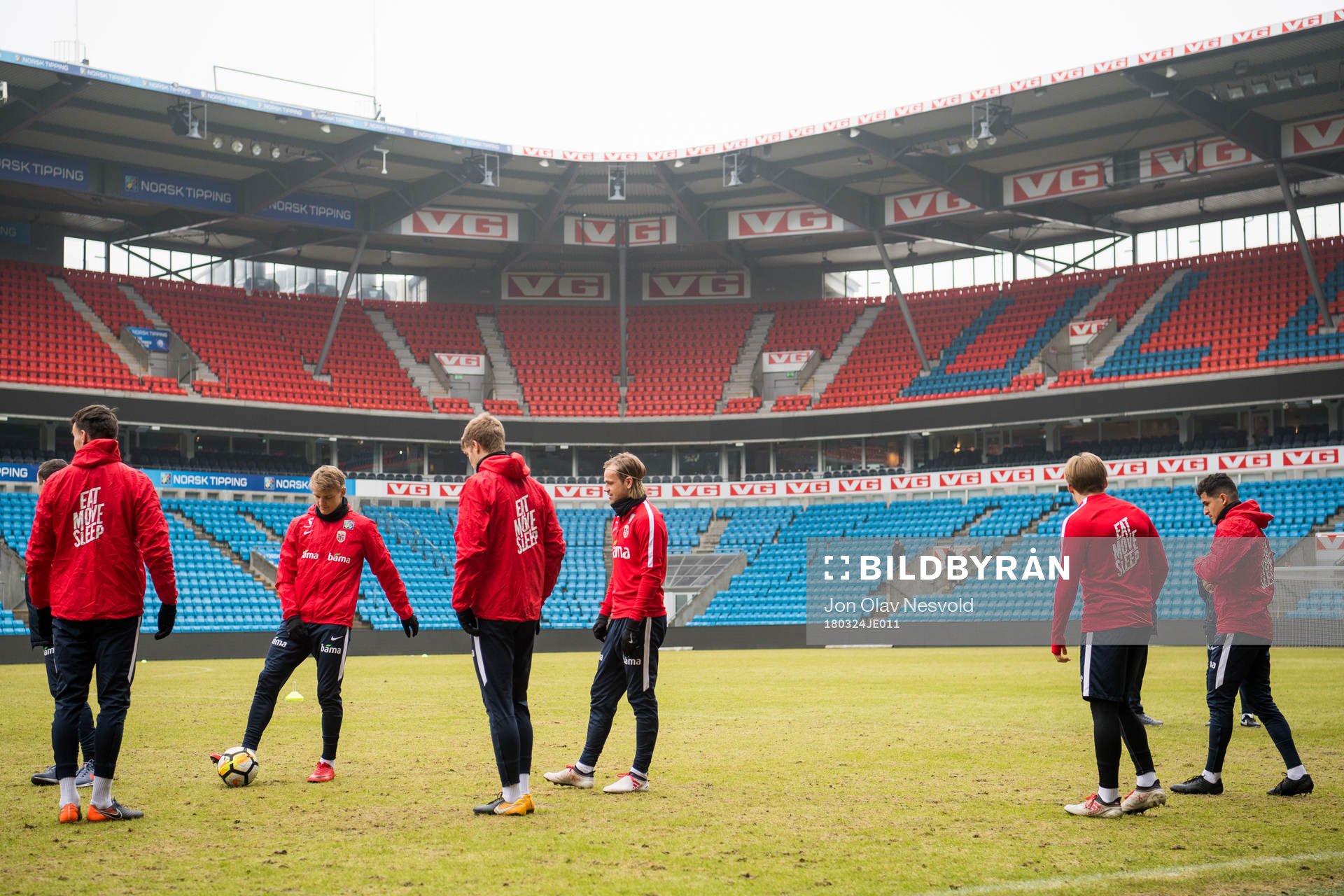 Martin Ødegaard and Iver Fossum of Norway