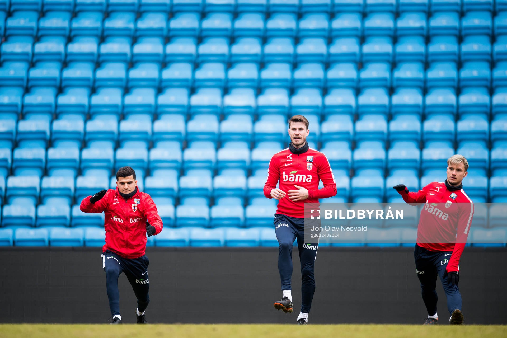 Tarik Elyounoussi, Håvard Nordtveit and Fredrik