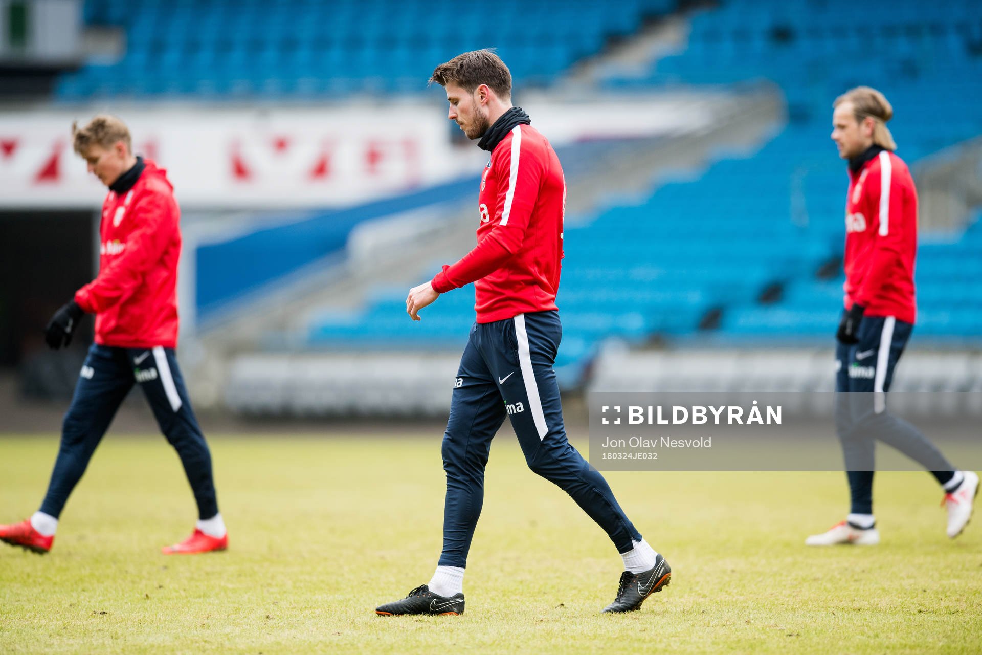 Martin Ødegaard, Håvard Nordtveit and Iver Fossum of