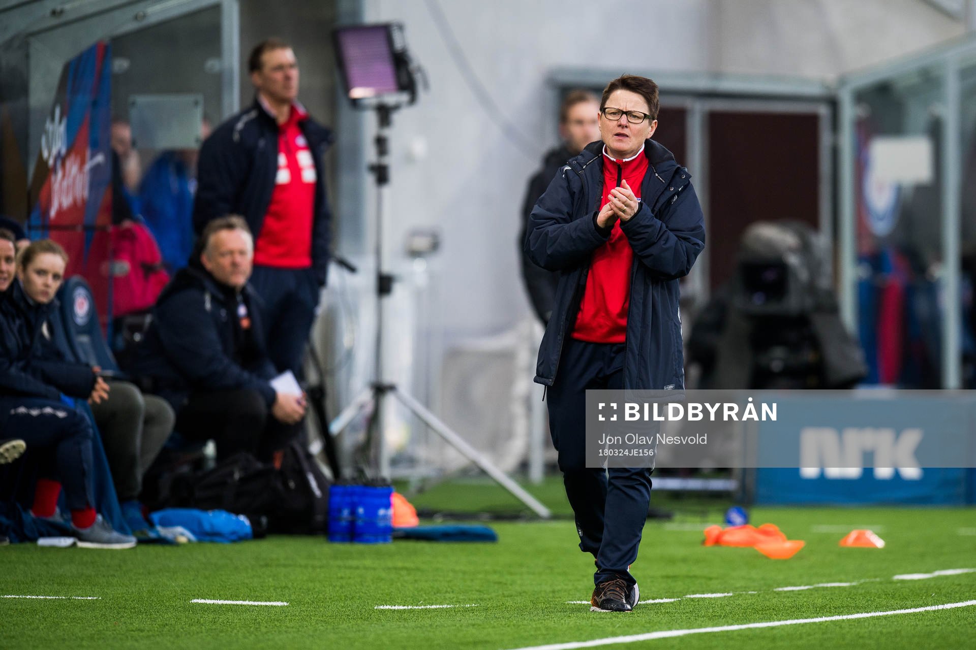 Monica Knudsen, head coach of Vålerenga