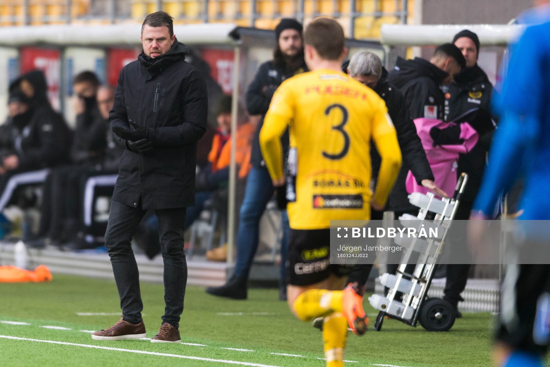 Elfsborgs manager Jimmy Thelin
