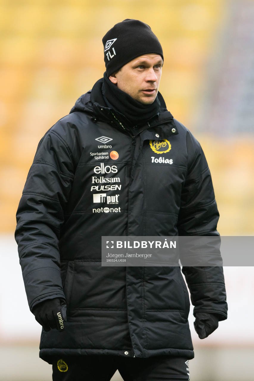 Elfsborgs assisterande tränare Tobias Linderoth